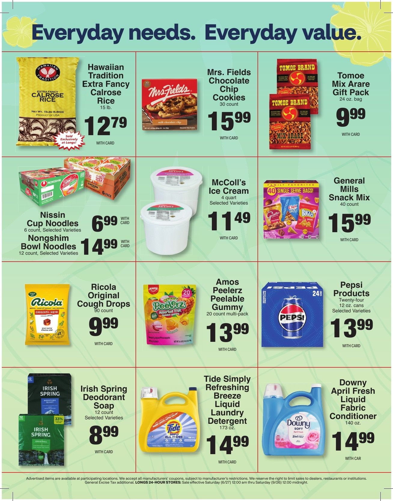 Longs Drugs Oahu Weekly Ad October 4 - 10, 2026