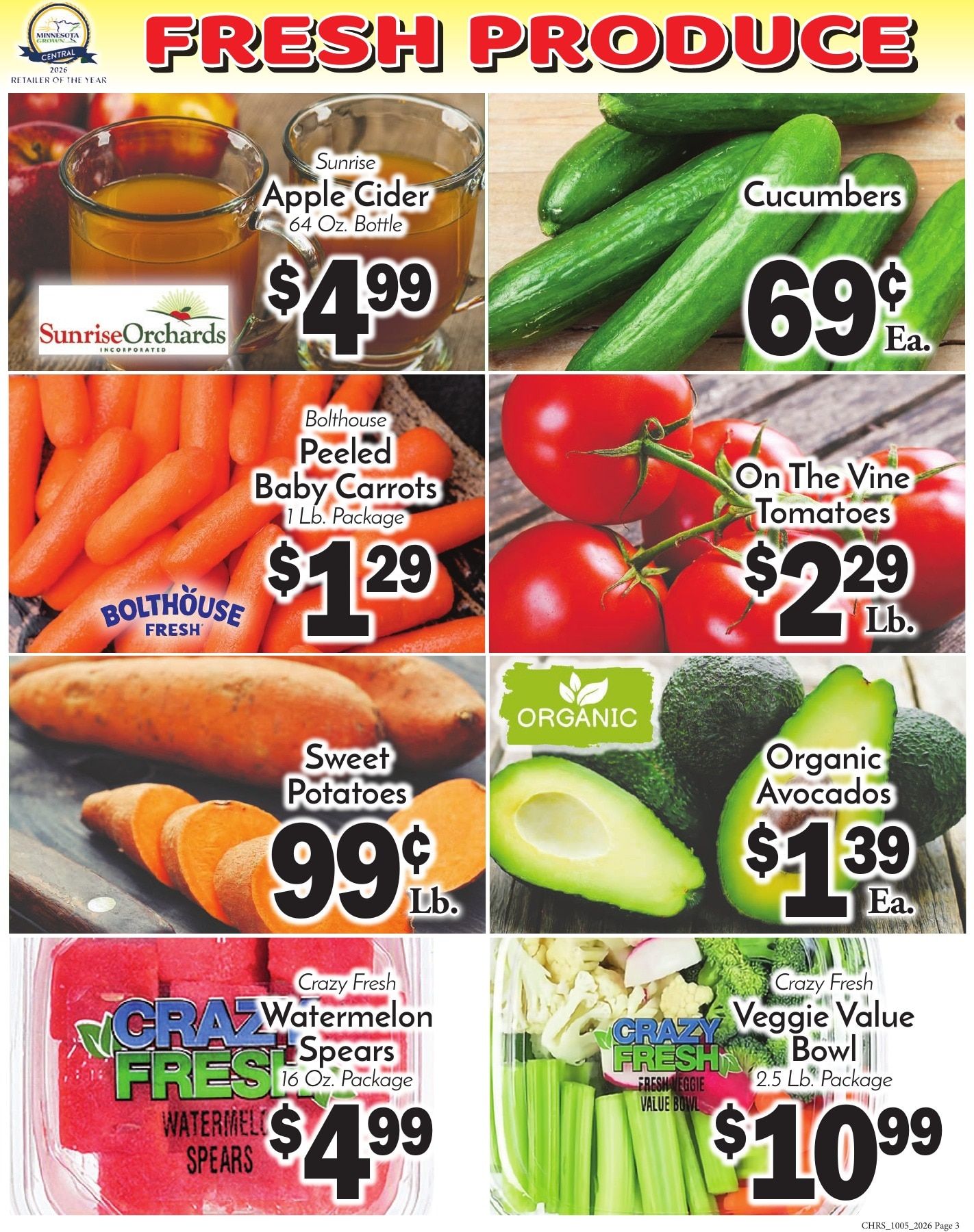 Chris' Food Center Weekly Ad October 5 - 11, 2026