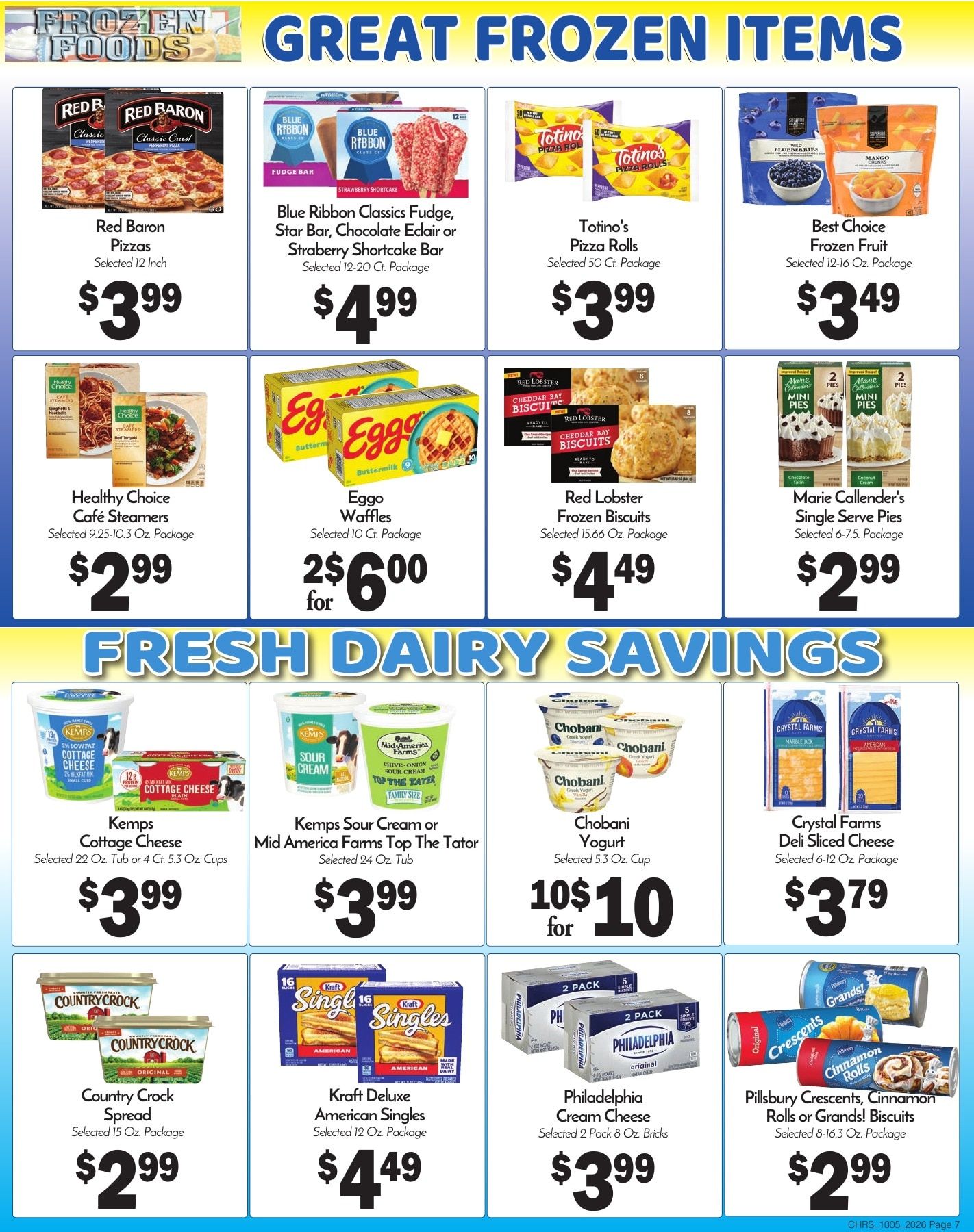 Chris' Food Center Weekly Ad October 5 - 11, 2026