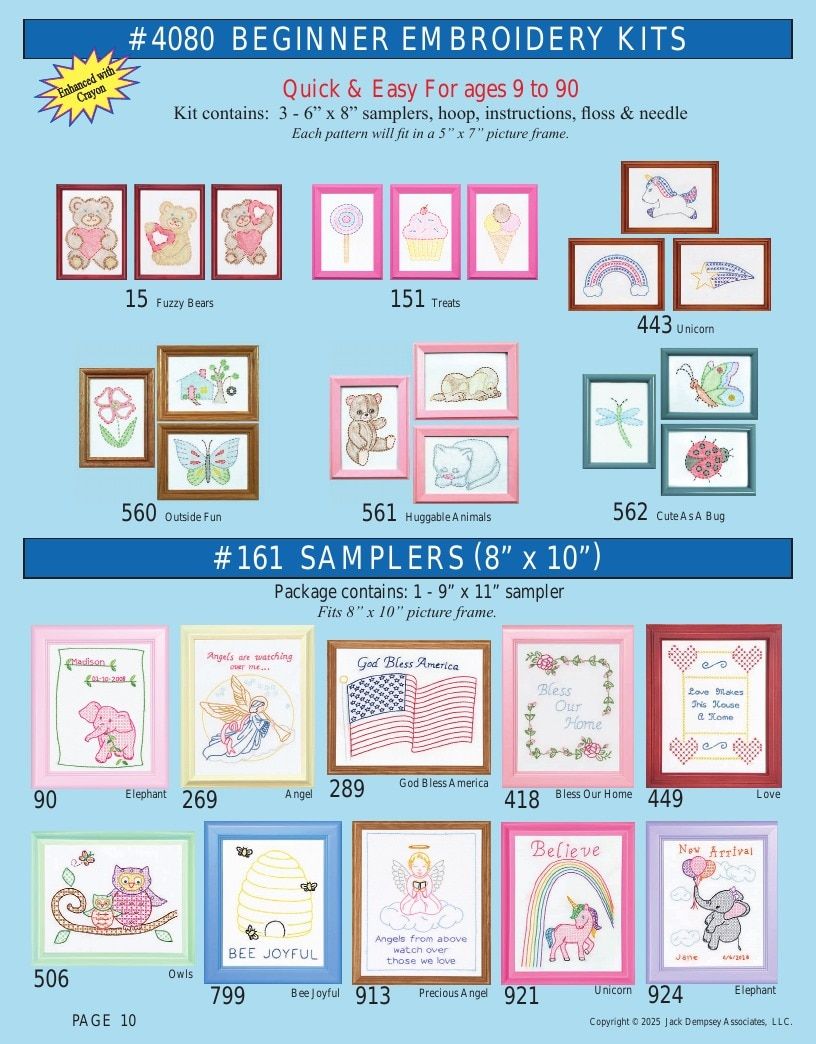 Jack Dempsey Needle Art Needle Art Catalog Weekly Ad January 1 - December 31, 2026