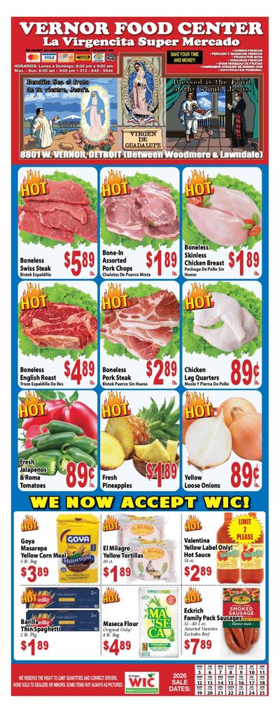 Vernor Food Center Weekly Ad October 4 - 17, 2026