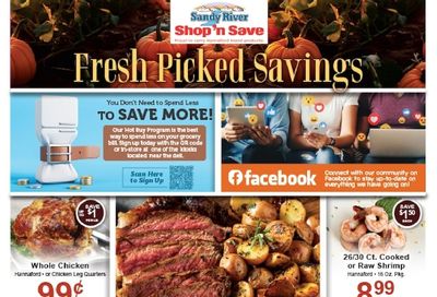 Sandy River Shop 'n Save Weekly Ad October 4 - 10, 2026