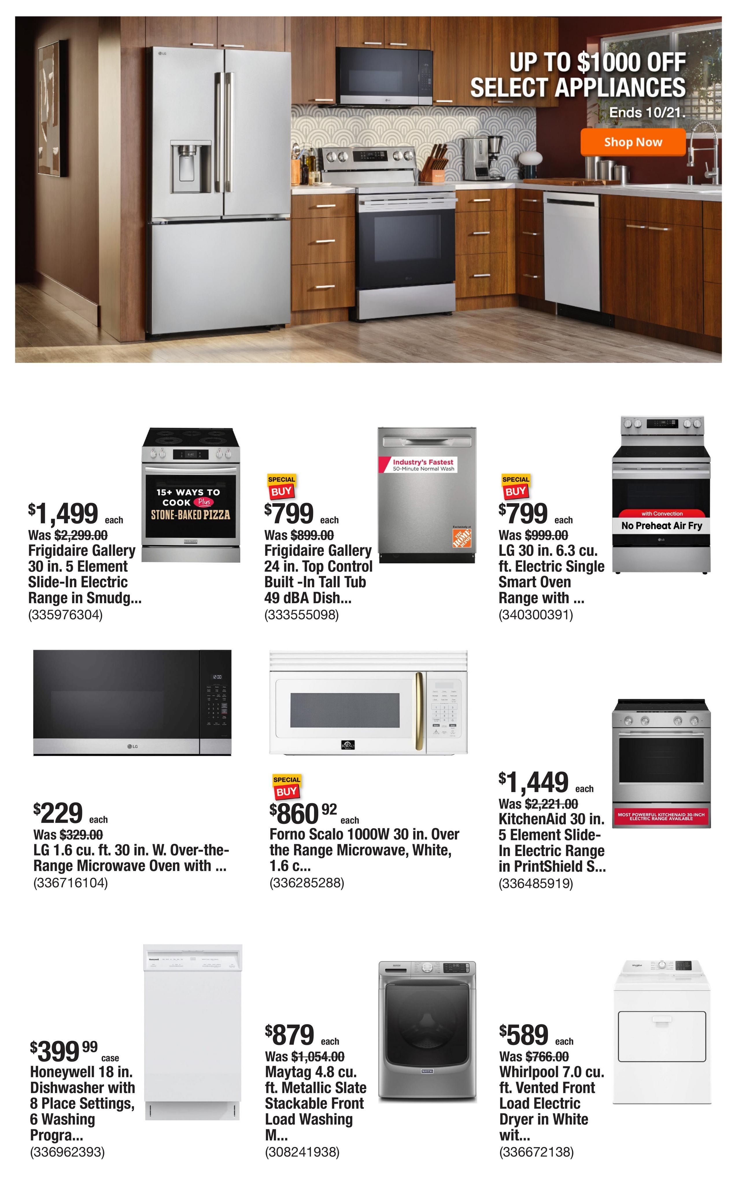 Home Depot (Battle Mountain-Elko Area, NV) Weekly Ad October 1 - 8, 2026
