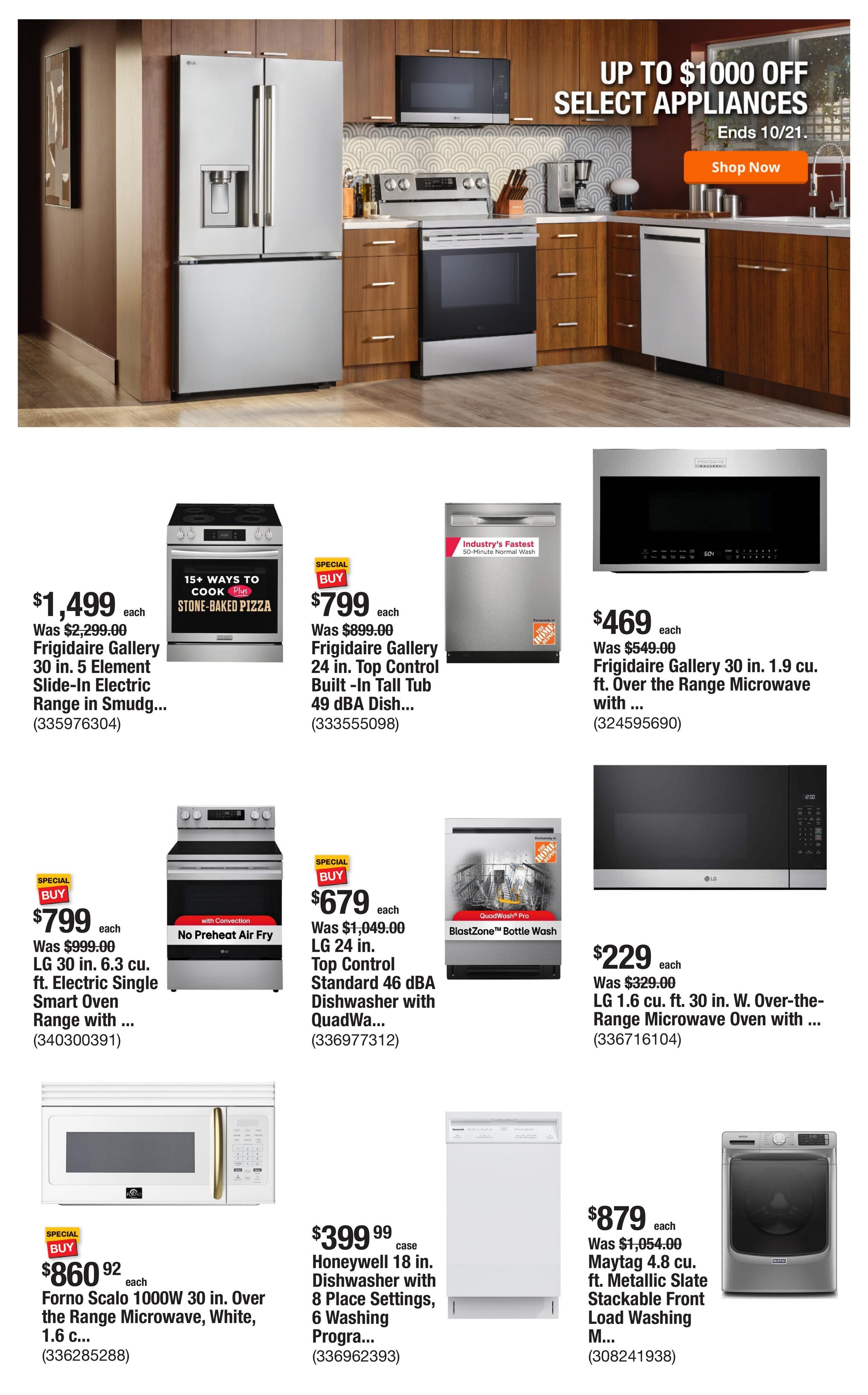 Home Depot (Germantown-Knoxville Area, TN) Weekly Ad October 1 - 8, 2026