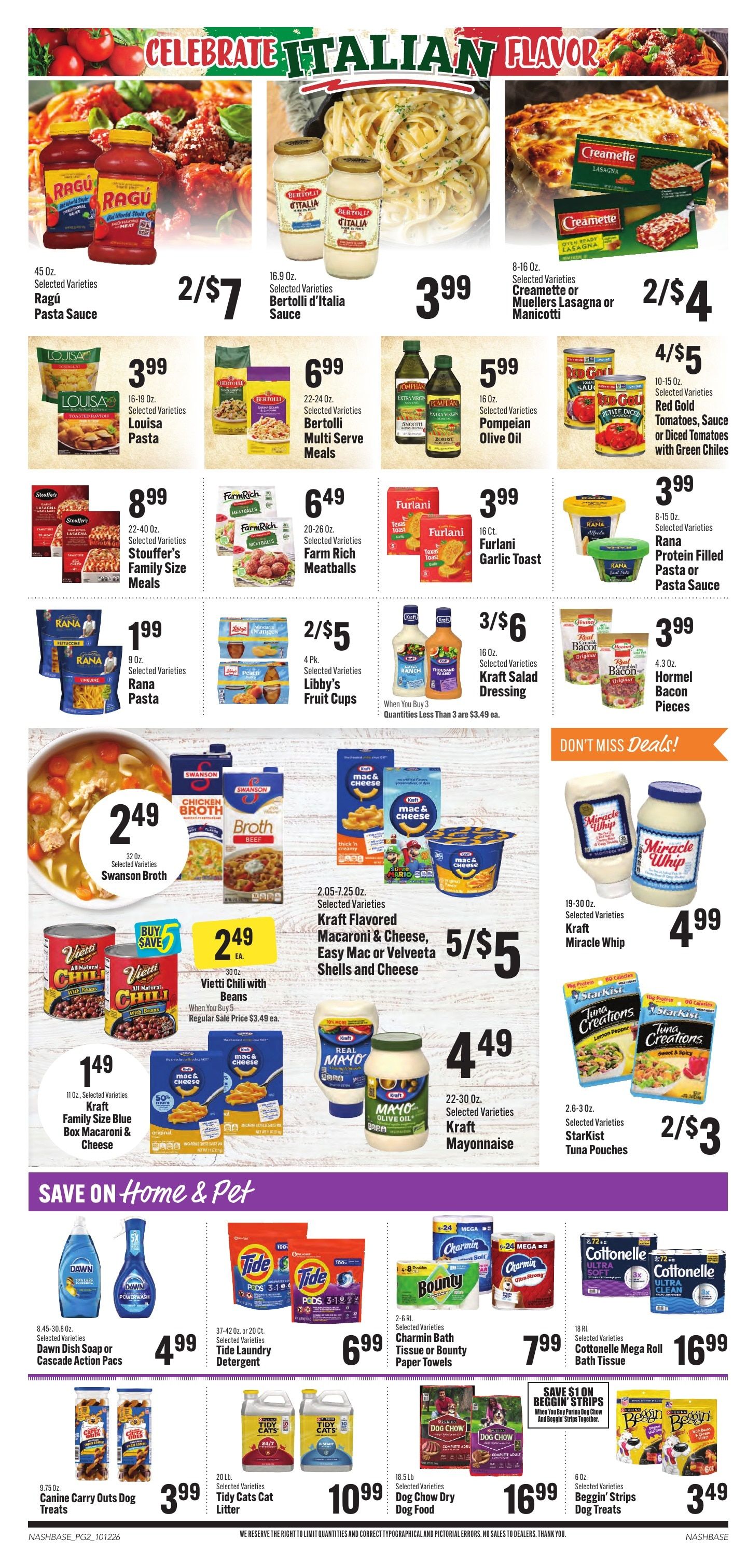 Hilltop Supermarket Weekly Ad October 12 - 18, 2026