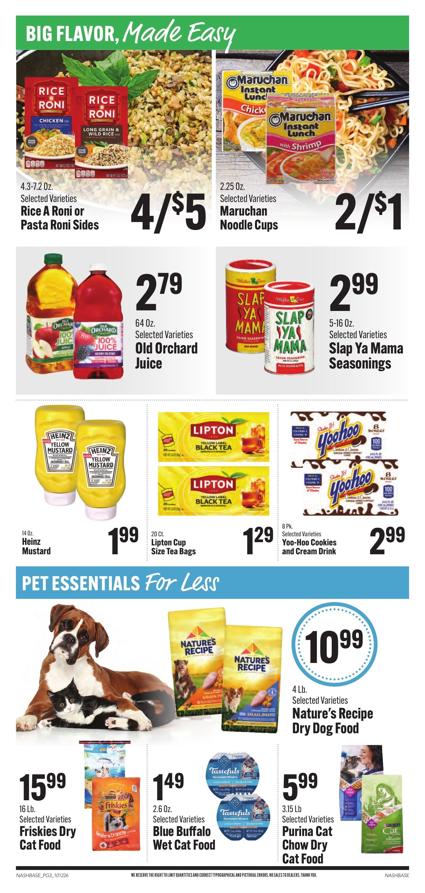 Hilltop Supermarket Weekly Ad October 12 - 18, 2026