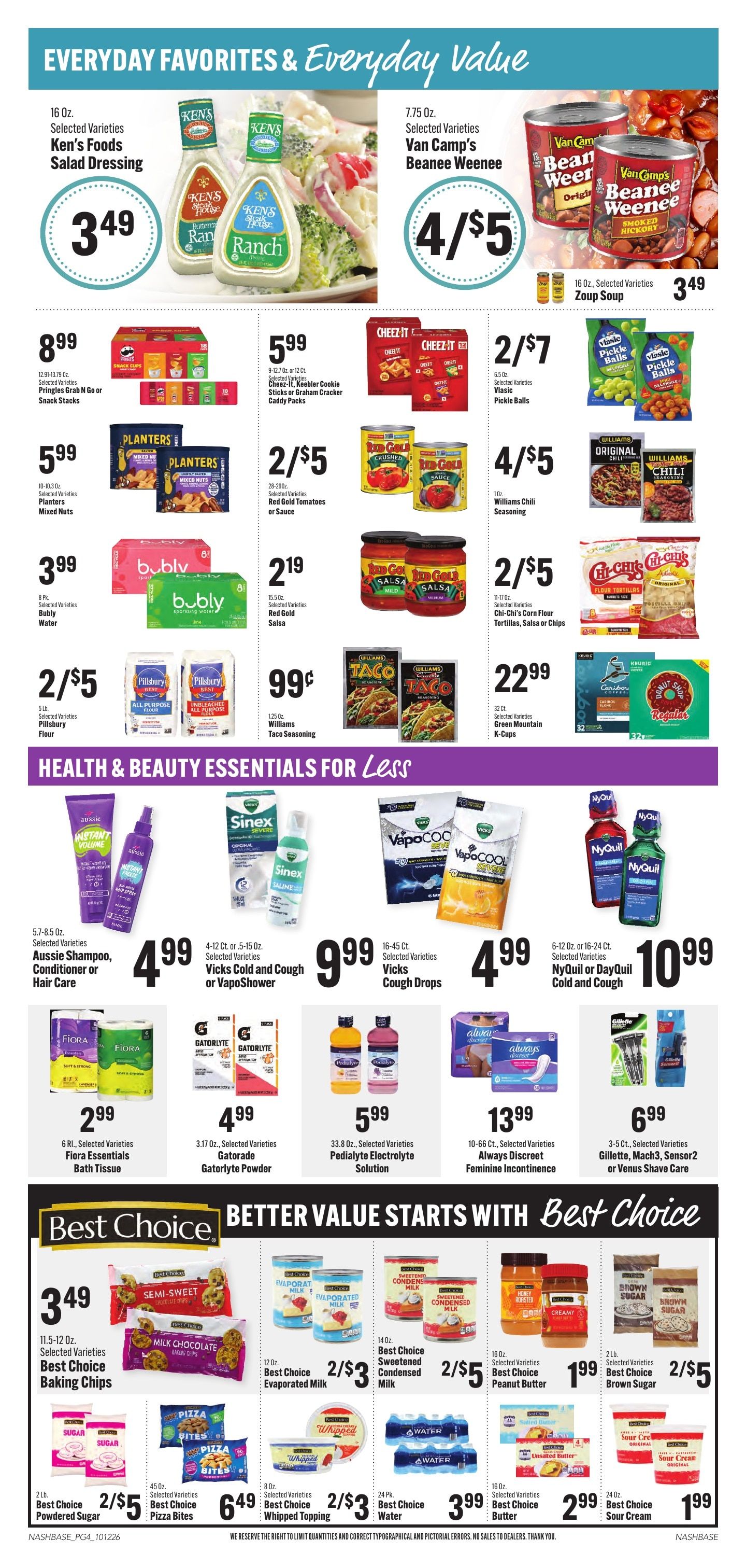Hilltop Supermarket Weekly Ad October 12 - 18, 2026