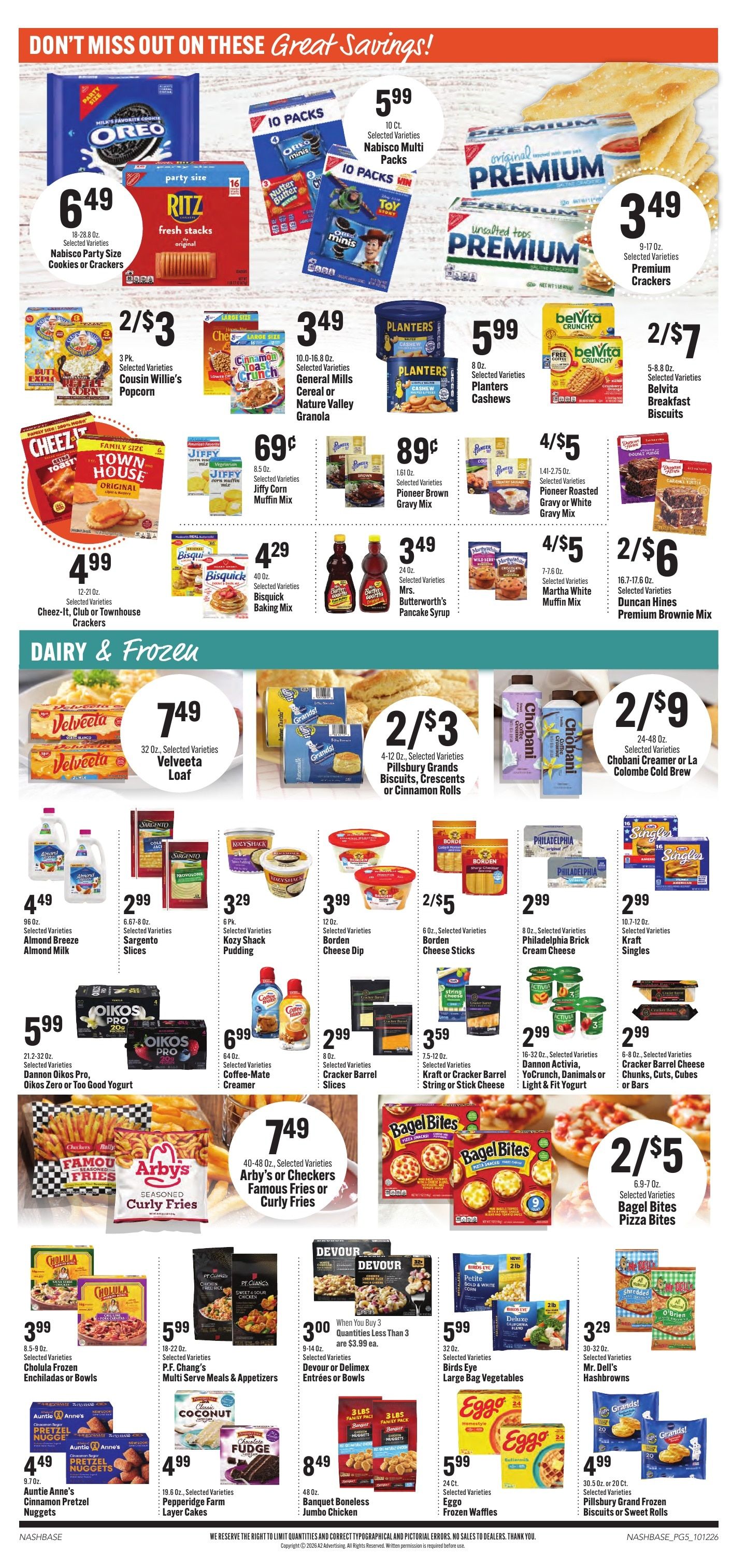 Hilltop Supermarket Weekly Ad October 12 - 18, 2026