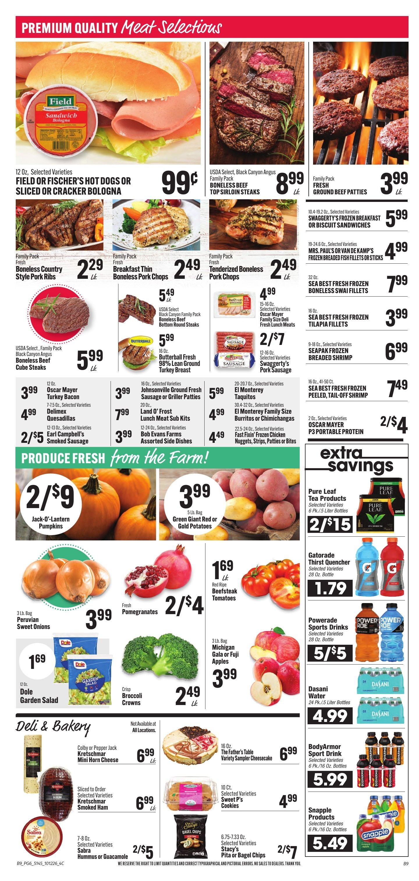 Hilltop Supermarket Weekly Ad October 12 - 18, 2026