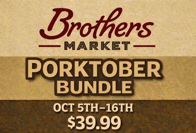 Brothers Market (1400 G Ave., Grundy Center, IA) Porktober Bundle Weekly Ad October 5 - 16, 2026