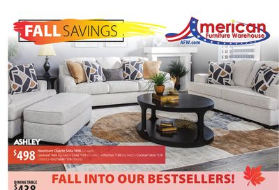 American Furniture Warehouse Weekly Ad October 5 - 11, 2026