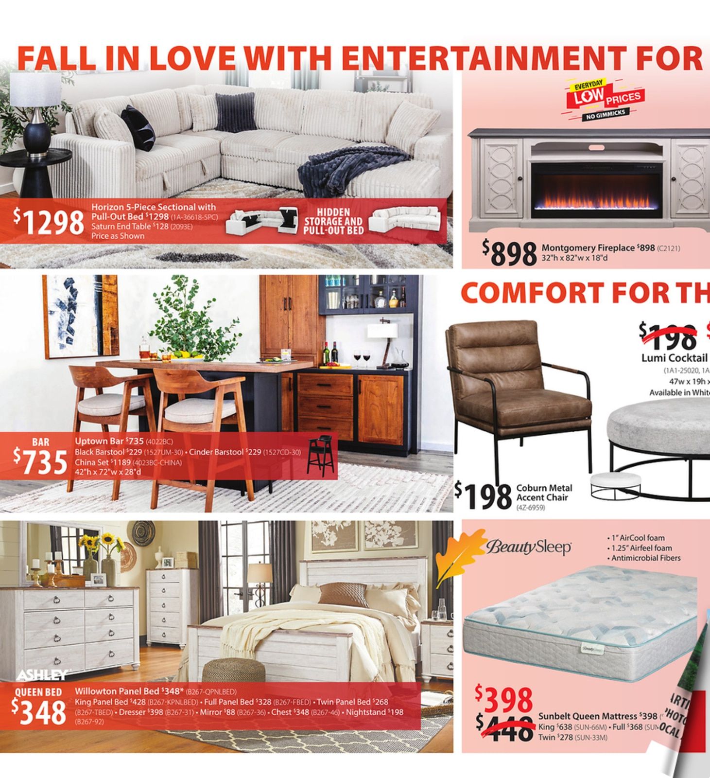 American Furniture Warehouse Weekly Ad October 5 - 11, 2026