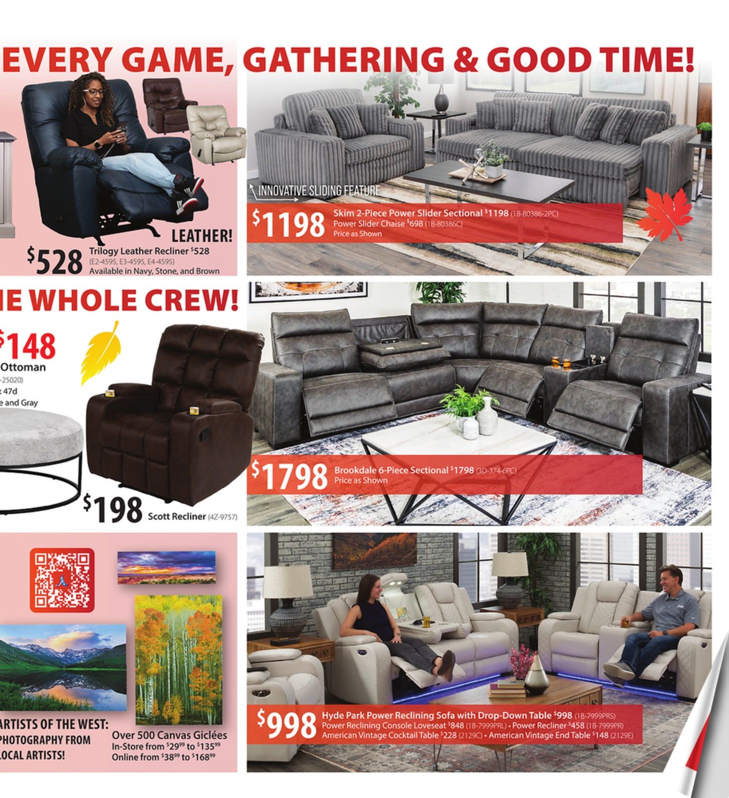 American Furniture Warehouse Weekly Ad October 5 - 11, 2026