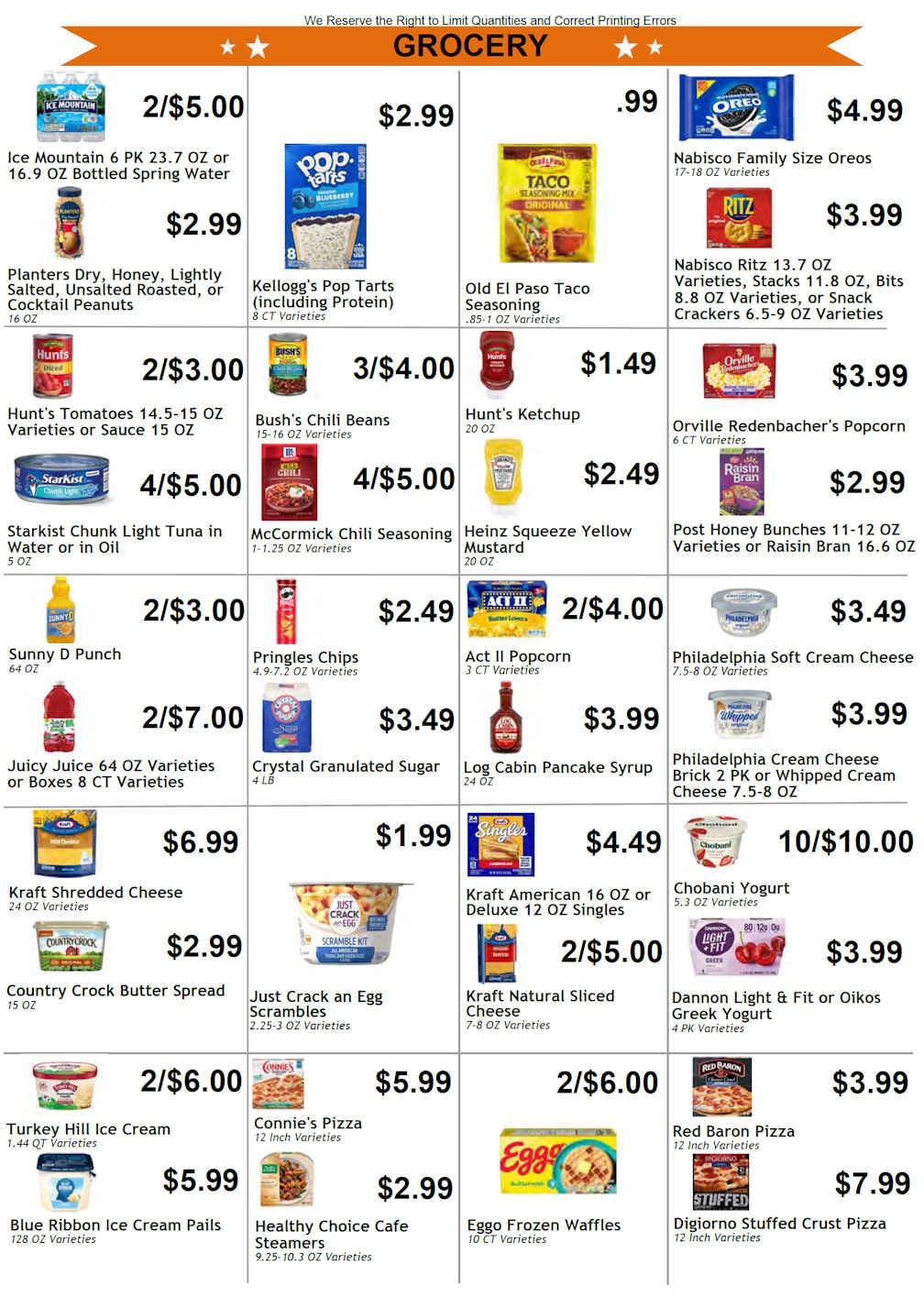 Art's Food Market Weekly Ad October 5 - 11, 2026