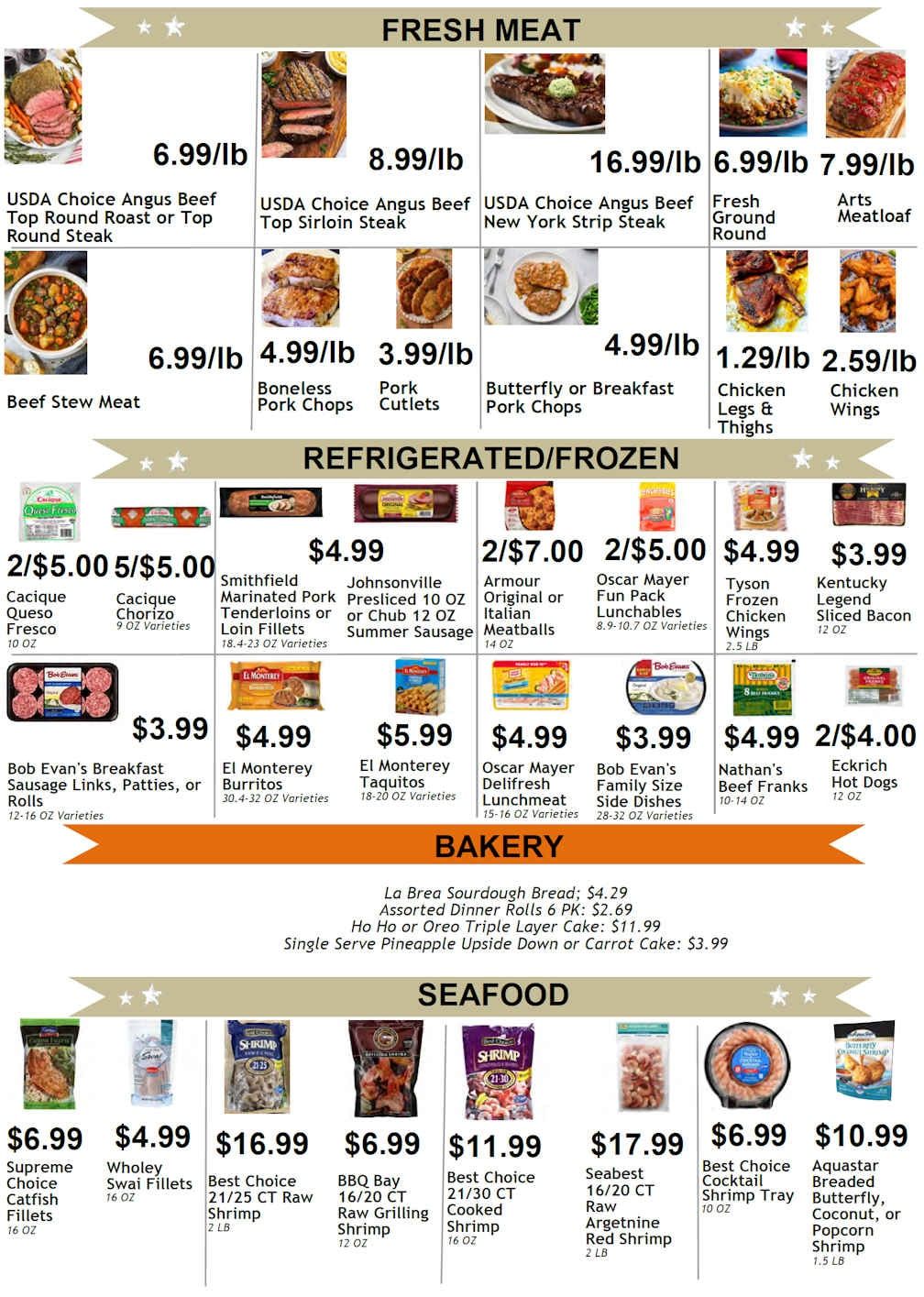 Art's Food Market Weekly Ad October 5 - 11, 2026
