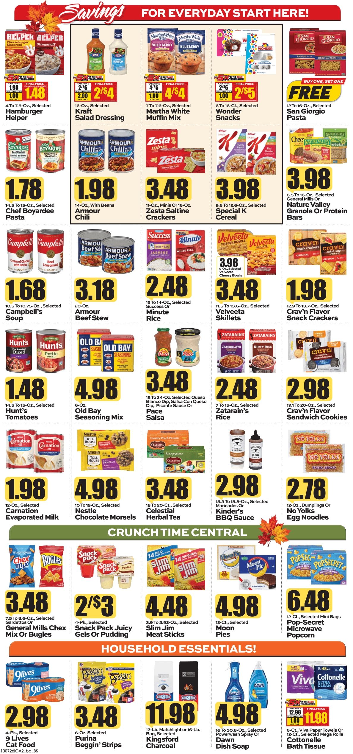 Ken's IGA Weekly Ad October 5 - 11, 2026