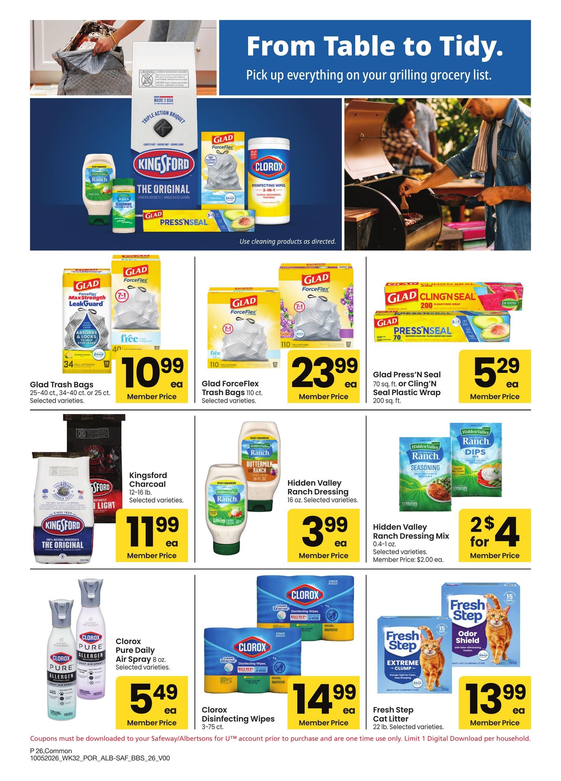 Albertsons (Alvadore Area, OR) Big Book of Savings Weekly Ad October 5 - November 1, 2026