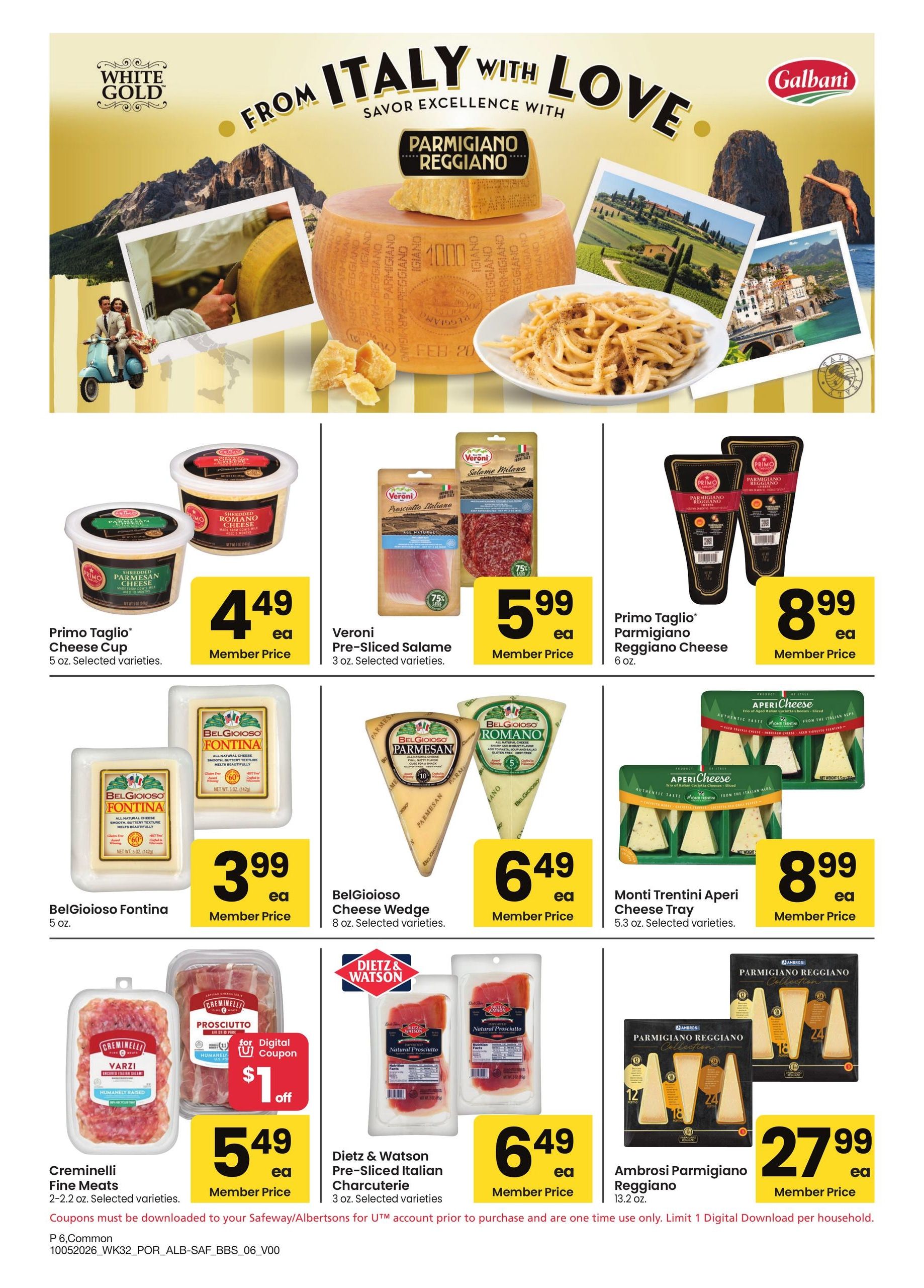Albertsons (Alvadore Area, OR) Big Book of Savings Weekly Ad October 5 - November 1, 2026