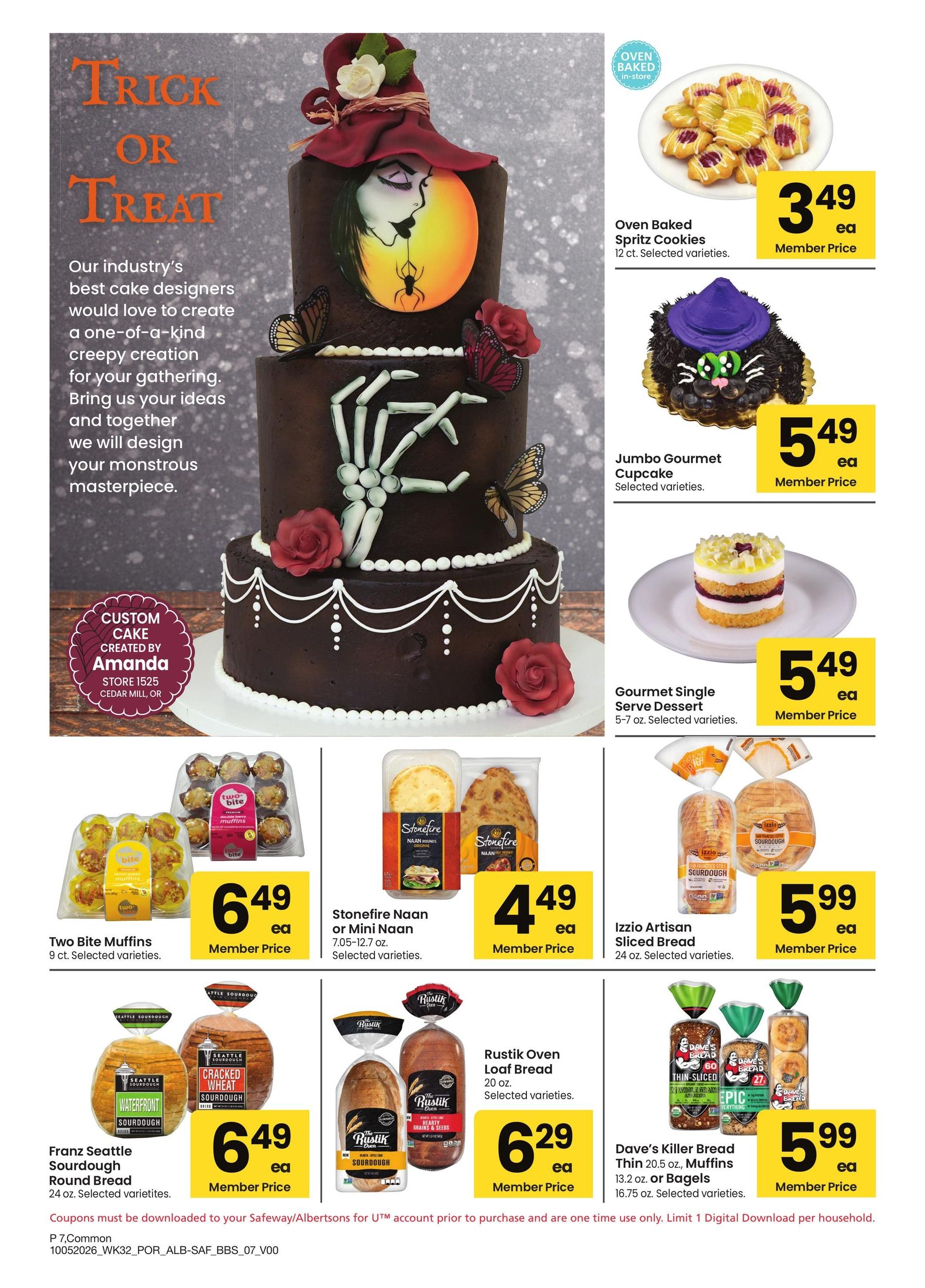 Safeway (Dorris Area, CA) Big Book of Savings Weekly Ad October 5 - November 1, 2026