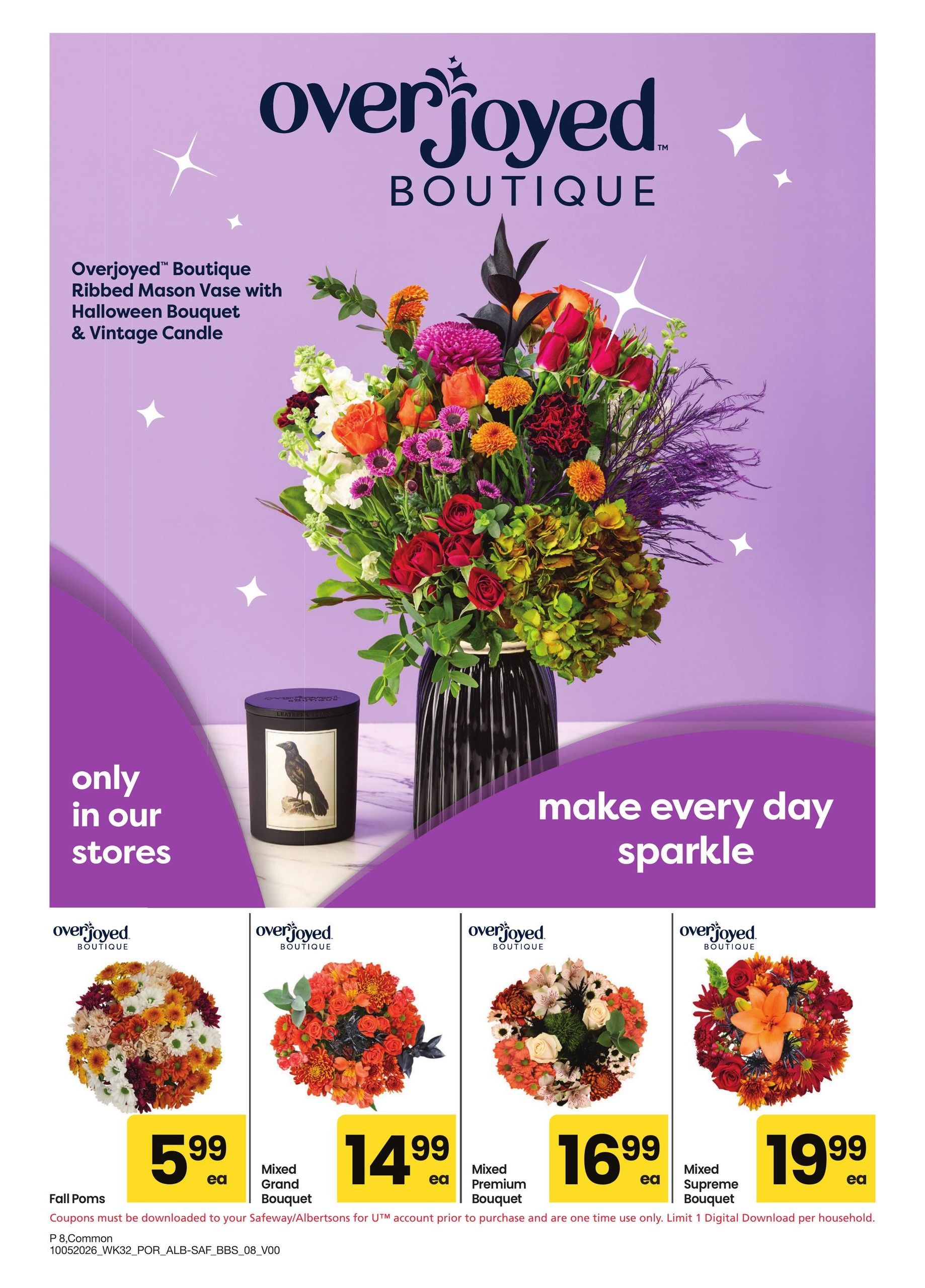 Safeway (Dorris Area, CA) Big Book of Savings Weekly Ad October 5 - November 1, 2026