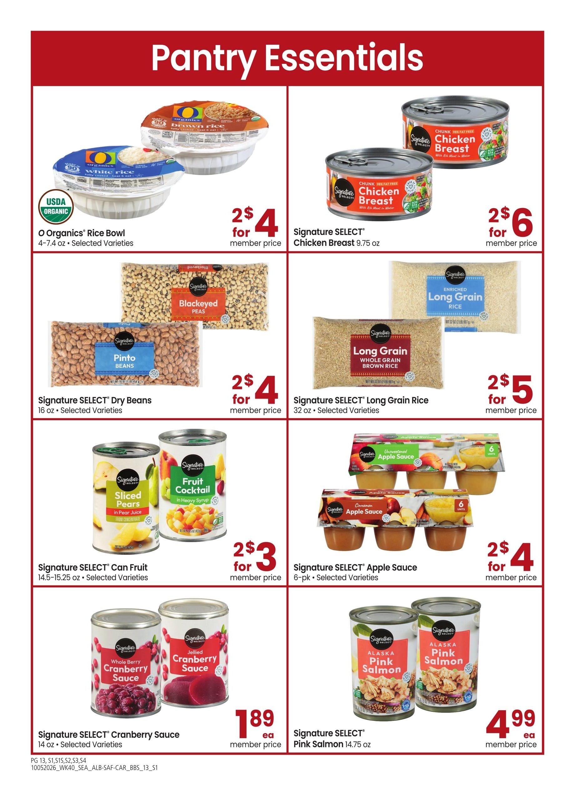 Safeway (Boardman Area, OR) Big Book of Savings Weekly Ad October 5 - November 1, 2026