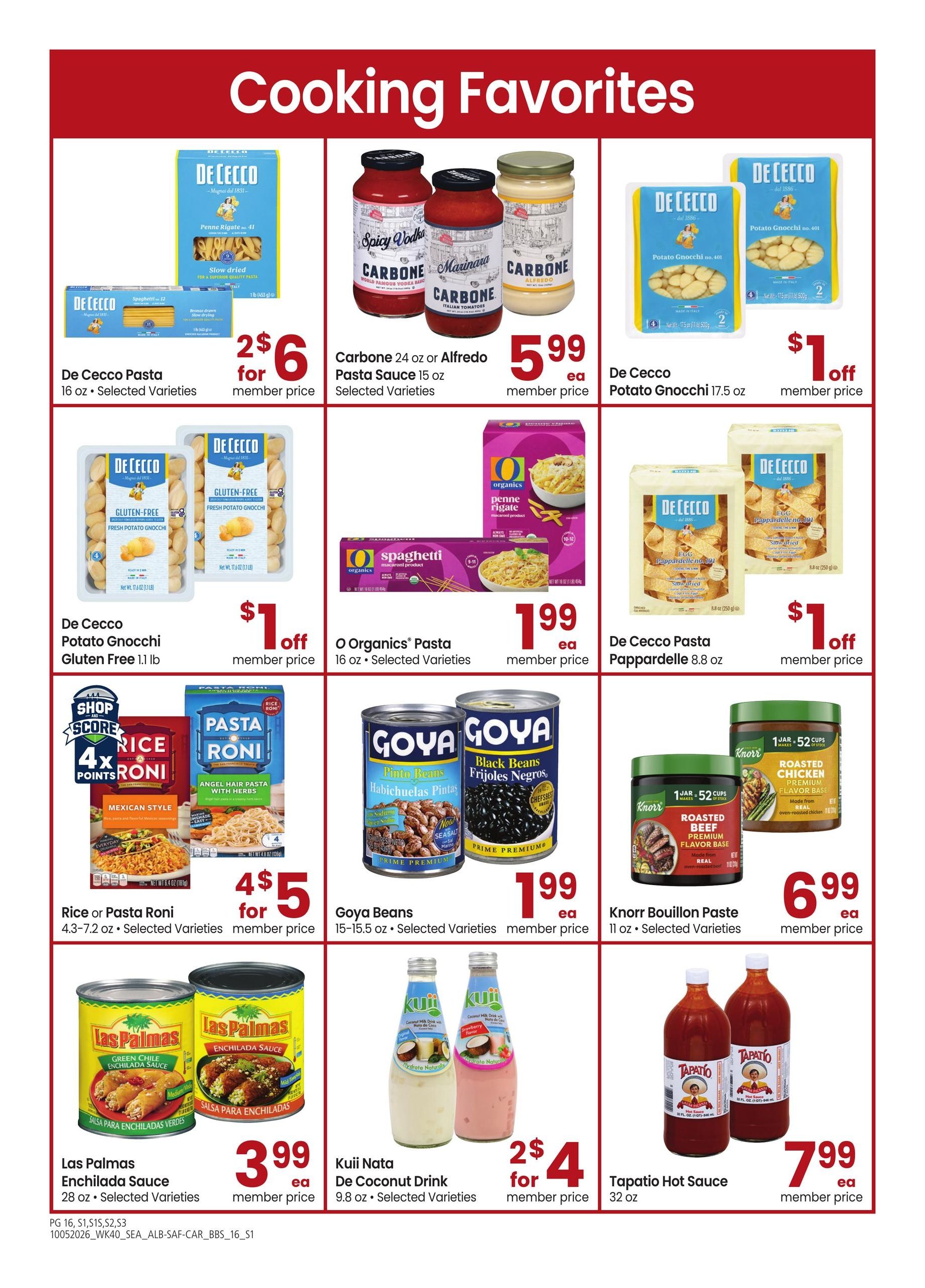 Safeway (Boardman Area, OR) Big Book of Savings Weekly Ad October 5 - November 1, 2026