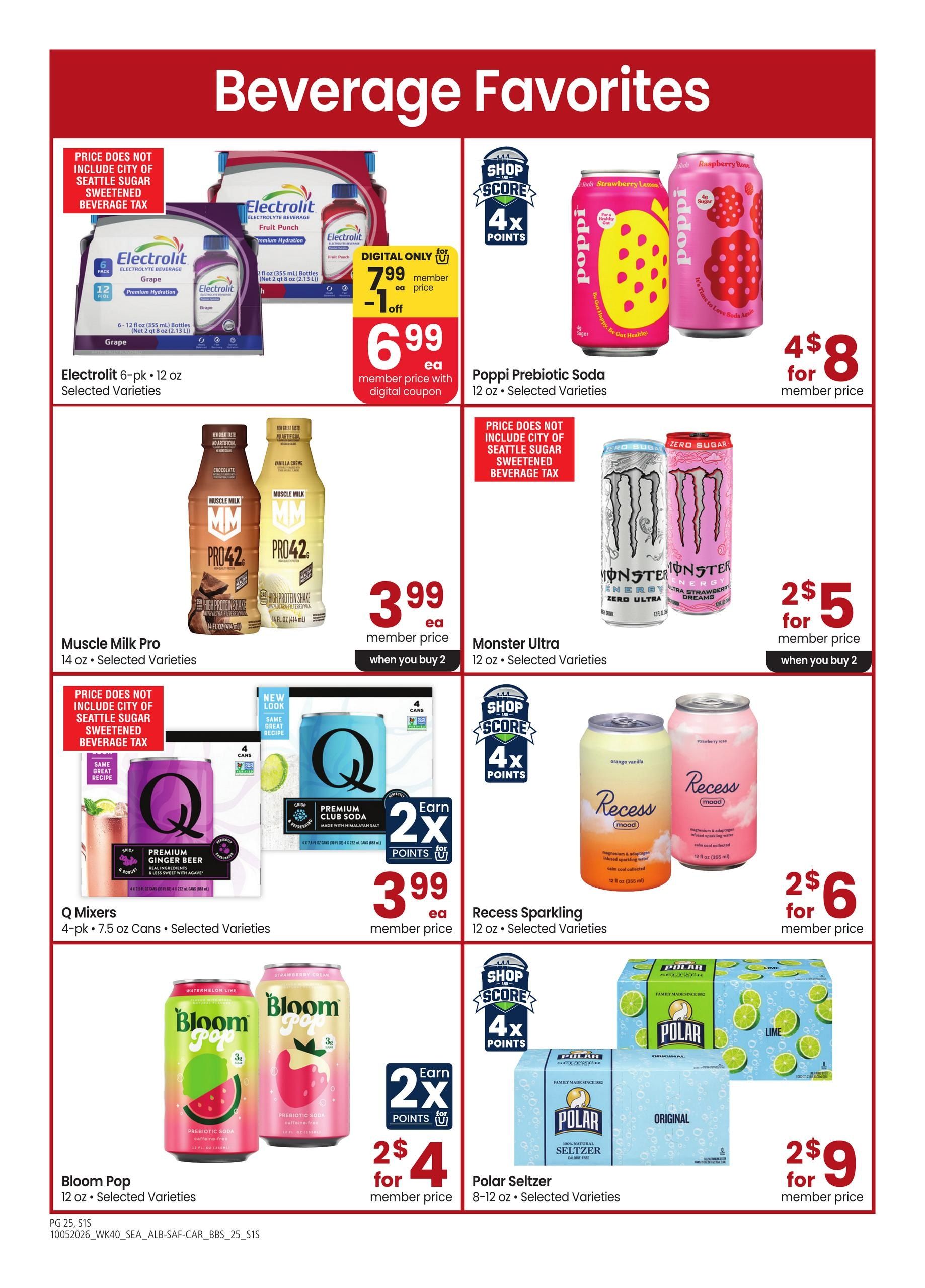 Albertsons (Bainbridge Island Area, WA) Big Book of Savings Weekly Ad October 5 - November 1, 2026