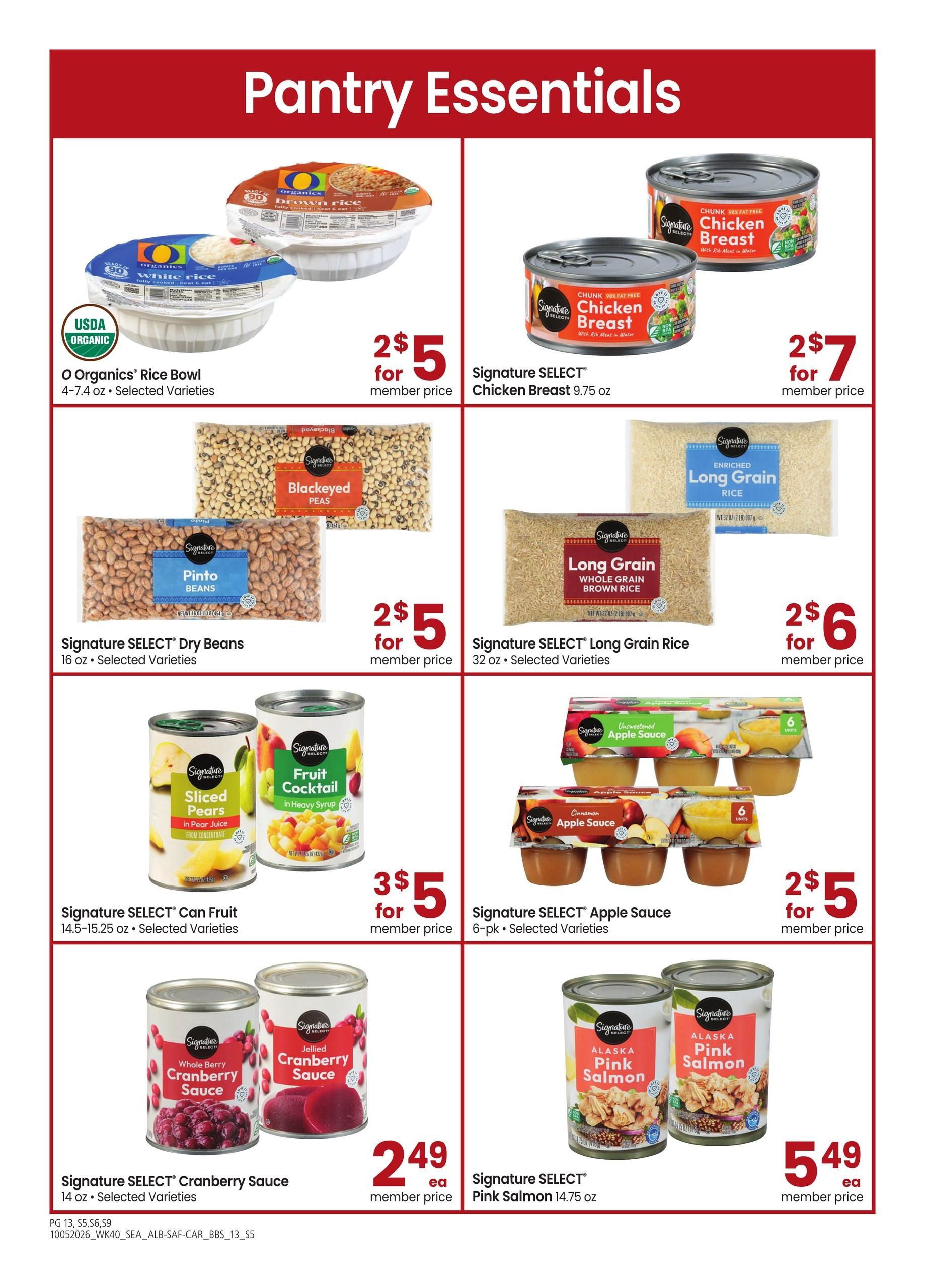 Safeway (Cooper Landing Area, AK) Big Book of Savings Weekly Ad October 5 - November 1, 2026