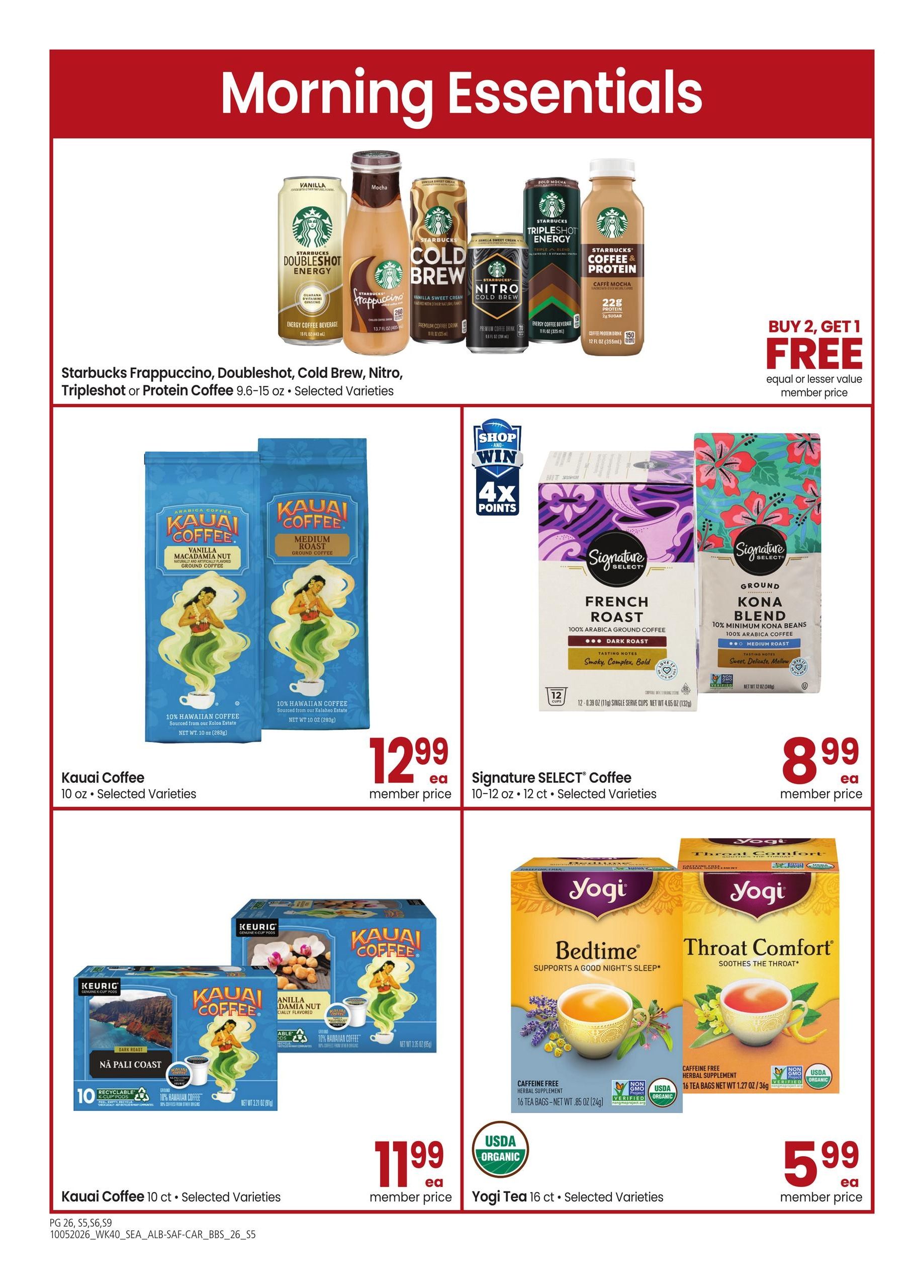 Safeway (Cooper Landing Area, AK) Big Book of Savings Weekly Ad October 5 - November 1, 2026