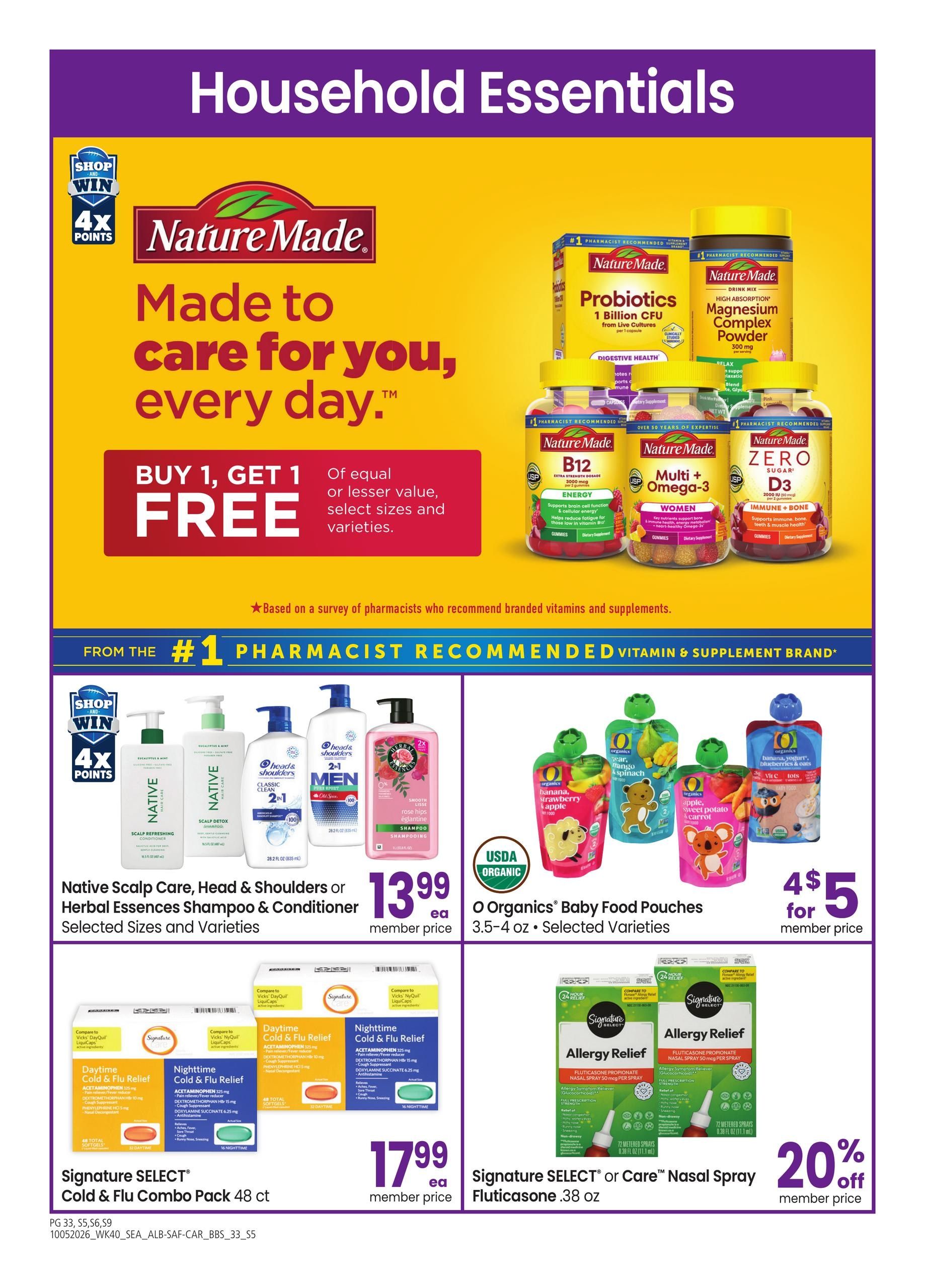 Safeway (Cooper Landing Area, AK) Big Book of Savings Weekly Ad October 5 - November 1, 2026
