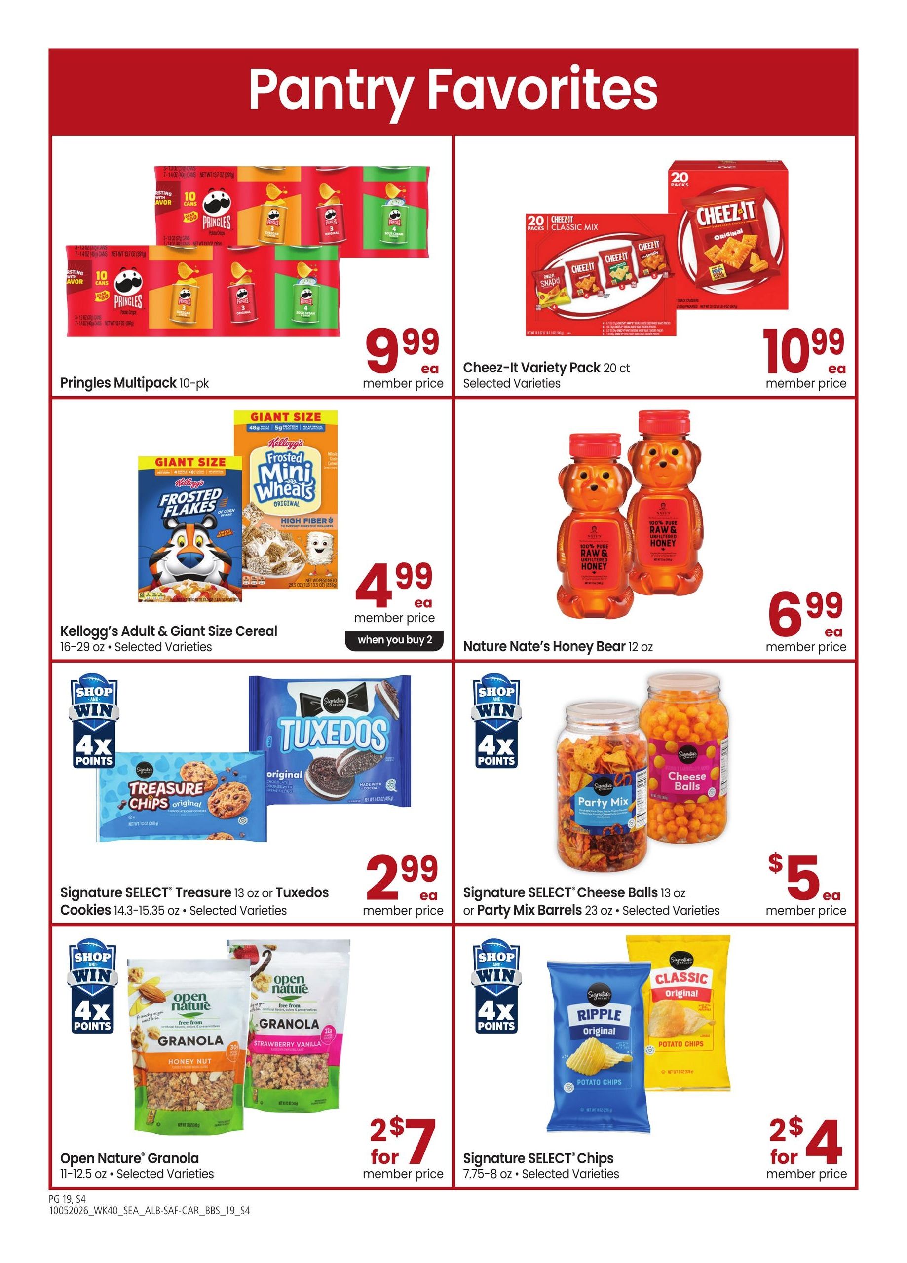 Safeway (Cocolalla Area, ID) Big Book of Savings Weekly Ad October 5 - November 1, 2026