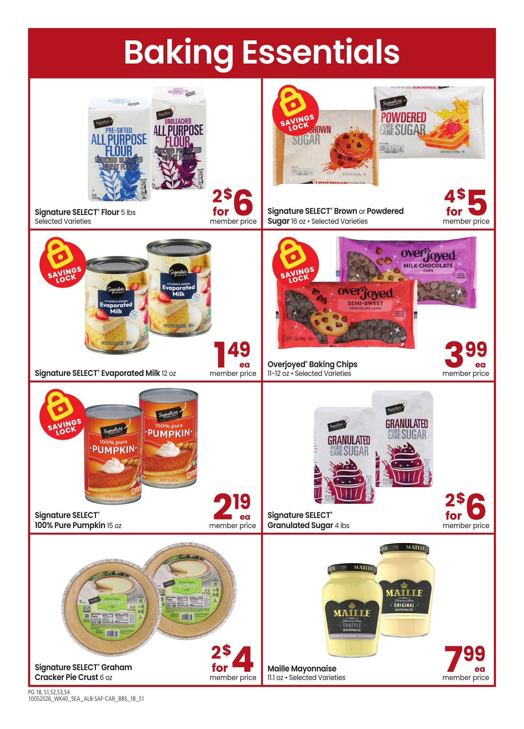 Safeway (Oldtown Area, ID) Big Book of Savings Weekly Ad October 5 - November 1, 2026