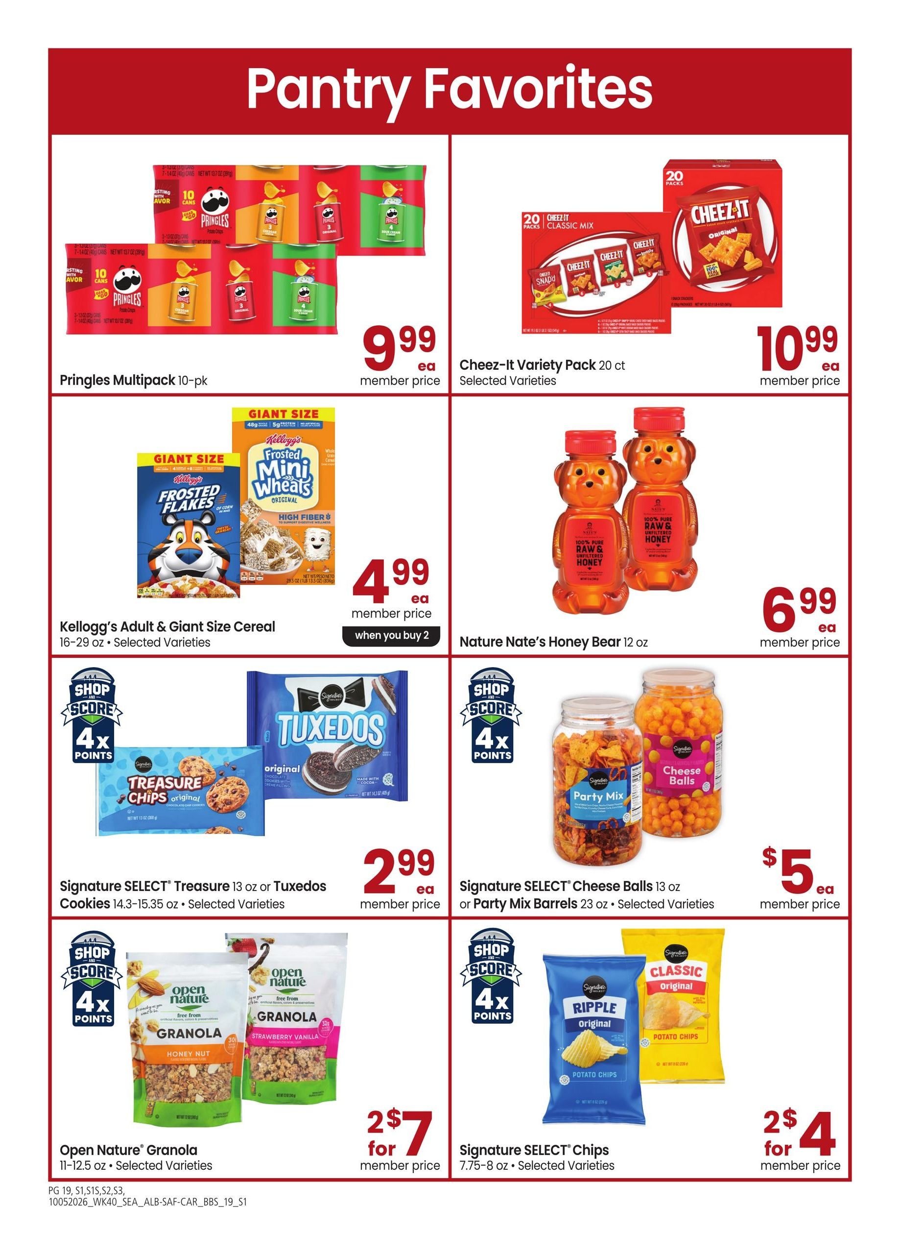 Safeway (Oldtown Area, ID) Big Book of Savings Weekly Ad October 5 - November 1, 2026