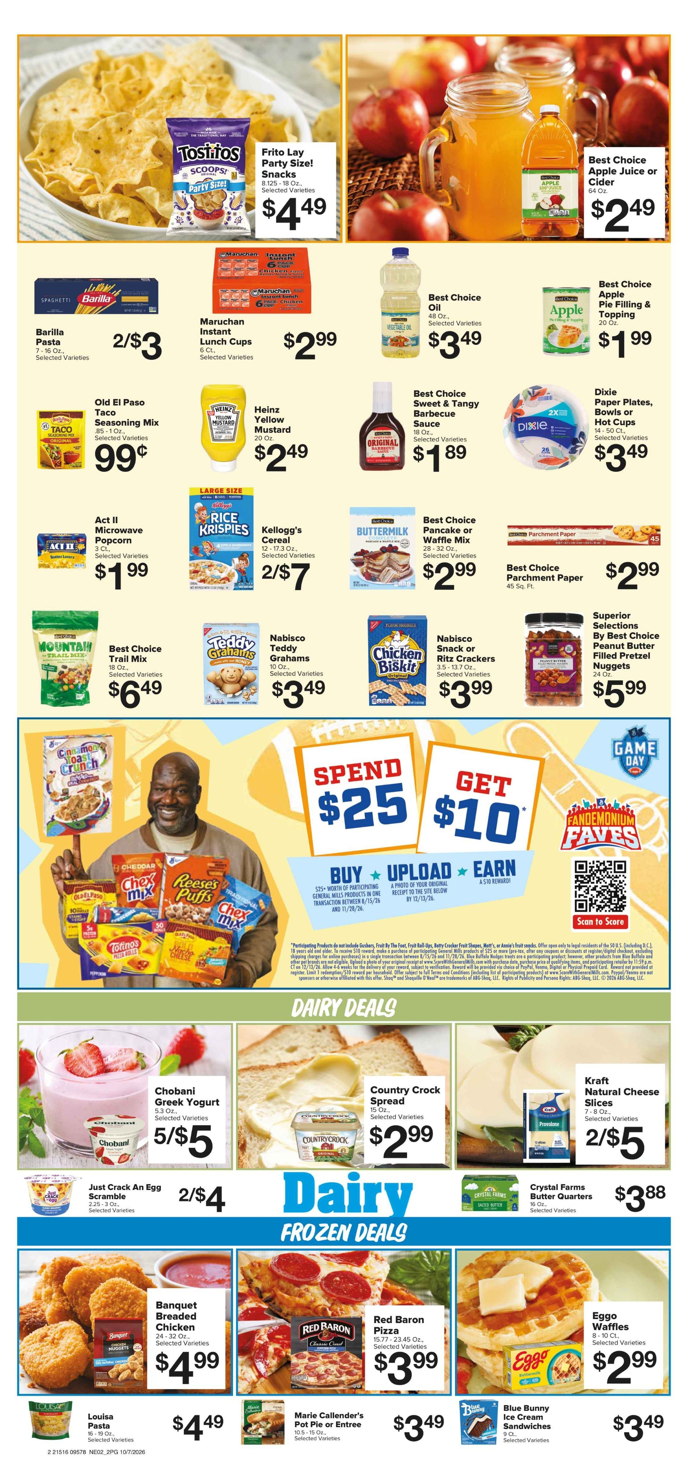 Cambridge Super Market Great Deals This Week! Weekly Ad October 5 - 10, 2026