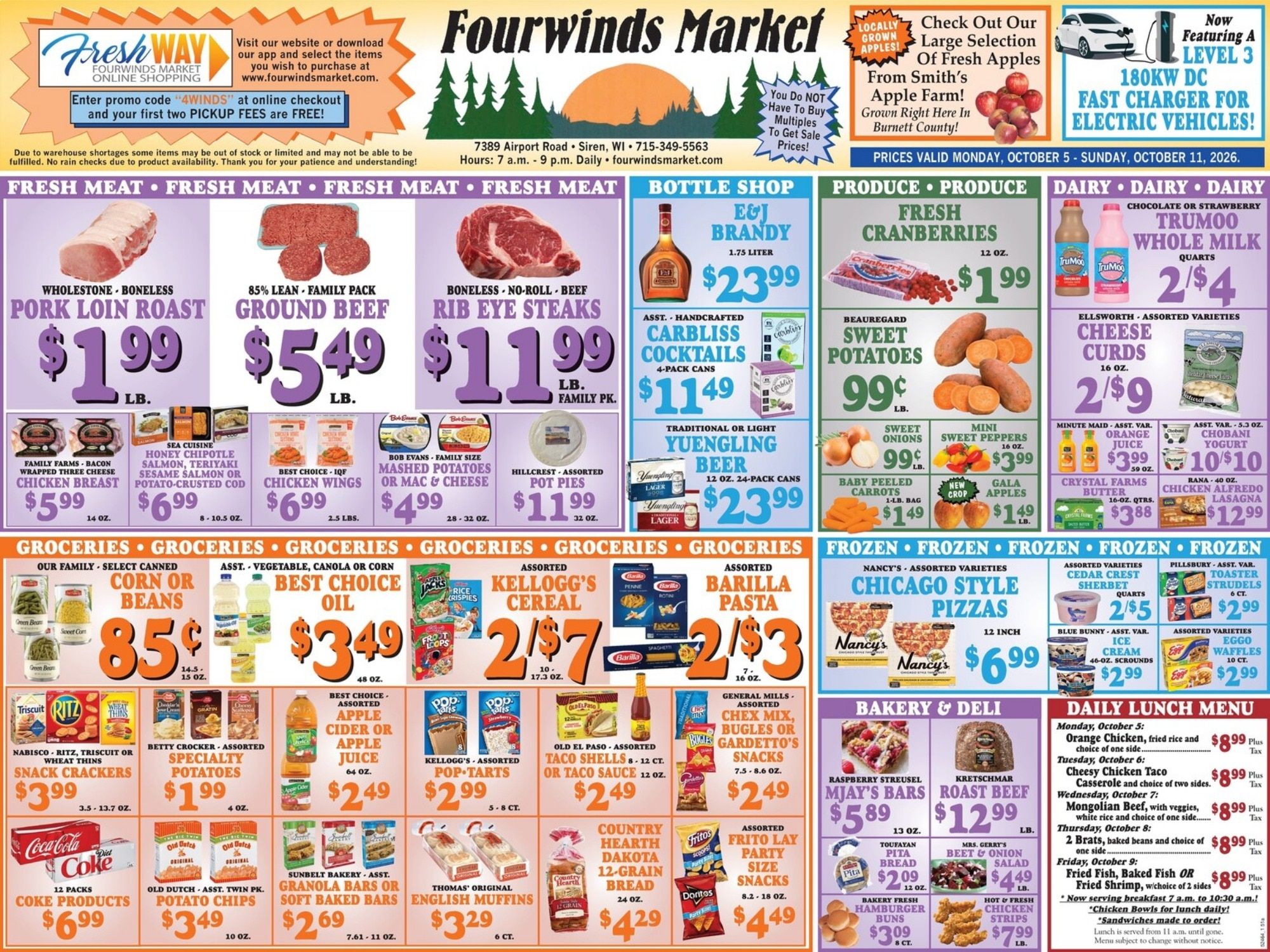 Fourwinds Market Weekly Ad October 5 - 11, 2026