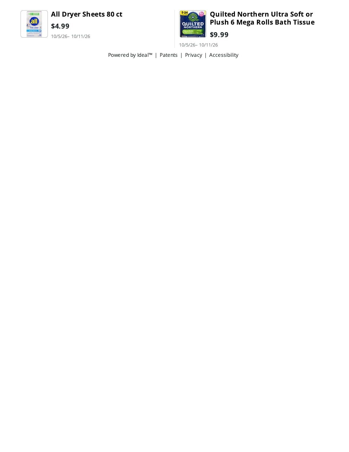 Kingdom Market Weekly Ad October 5 - 11, 2026