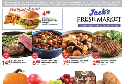 Jack's Fresh Market Weekly Ad October 5 - 11, 2026