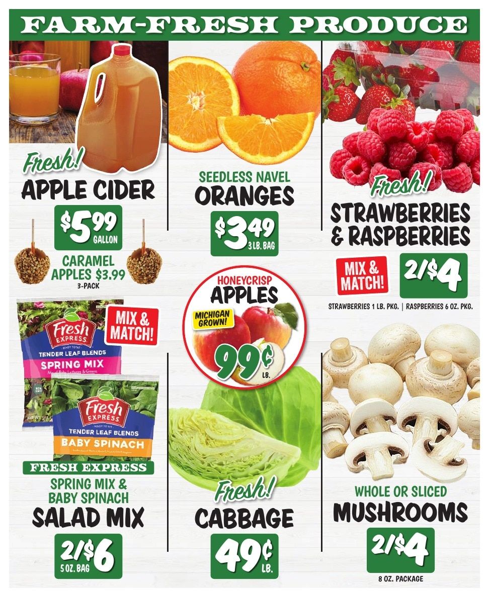 Ken's Fruit Market (Grand Rapids and Ionia, MI) Weekly Ad October 5 - 11, 2026