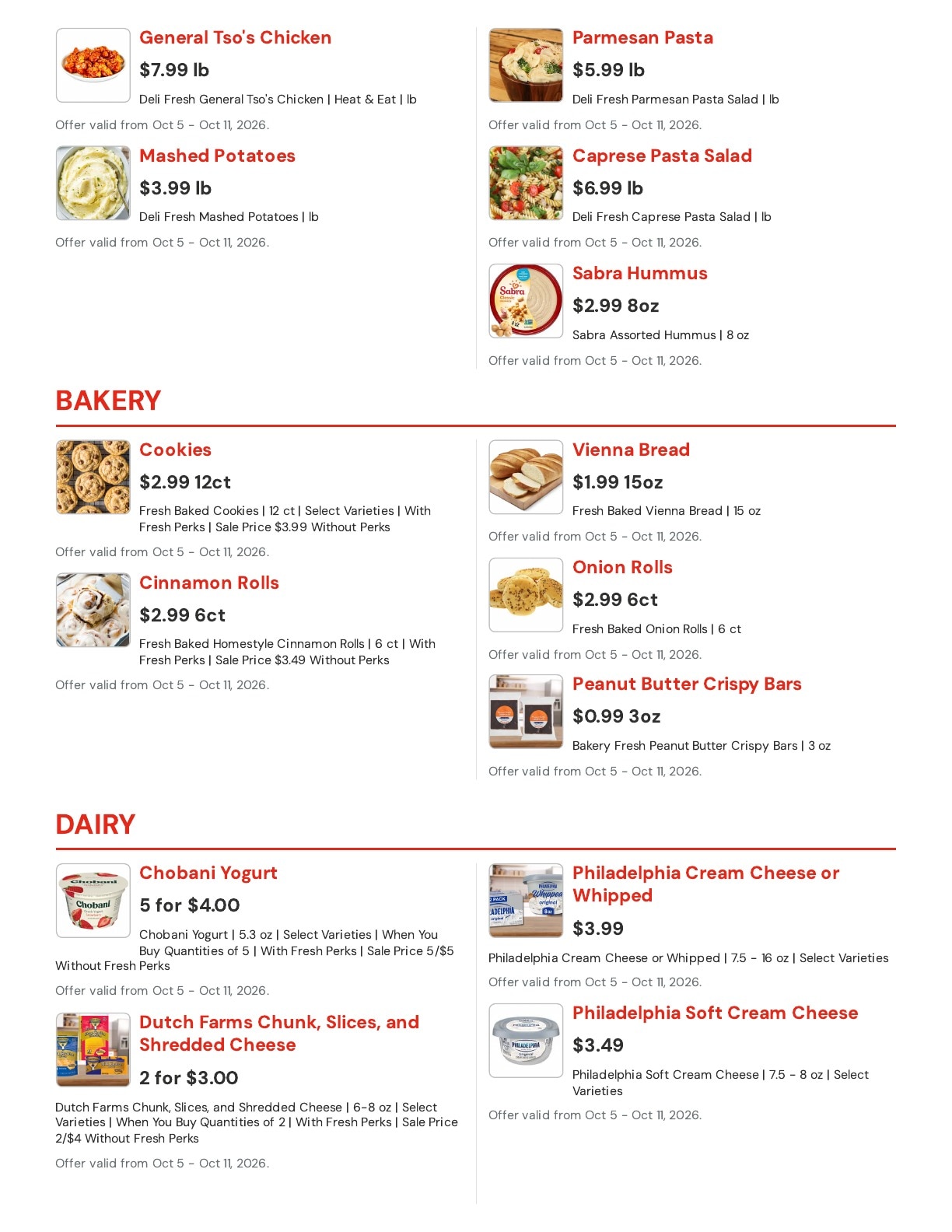 Hansen's IGA (Bangor, WI) Weekly Ad October 5 - 11, 2026
