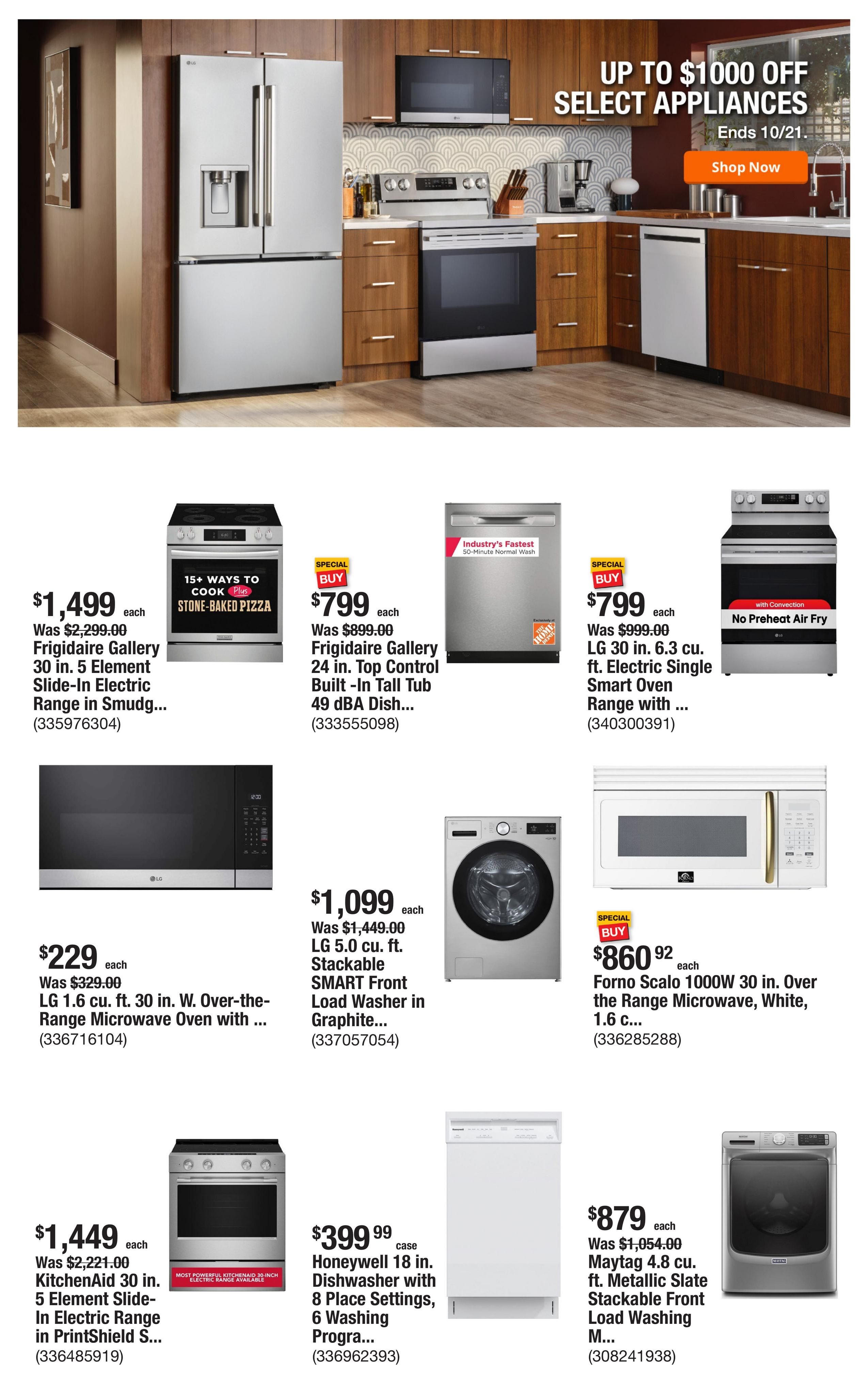 Home Depot (Rockledge Area, FL) Weekly Ad October 1 - 8, 2026