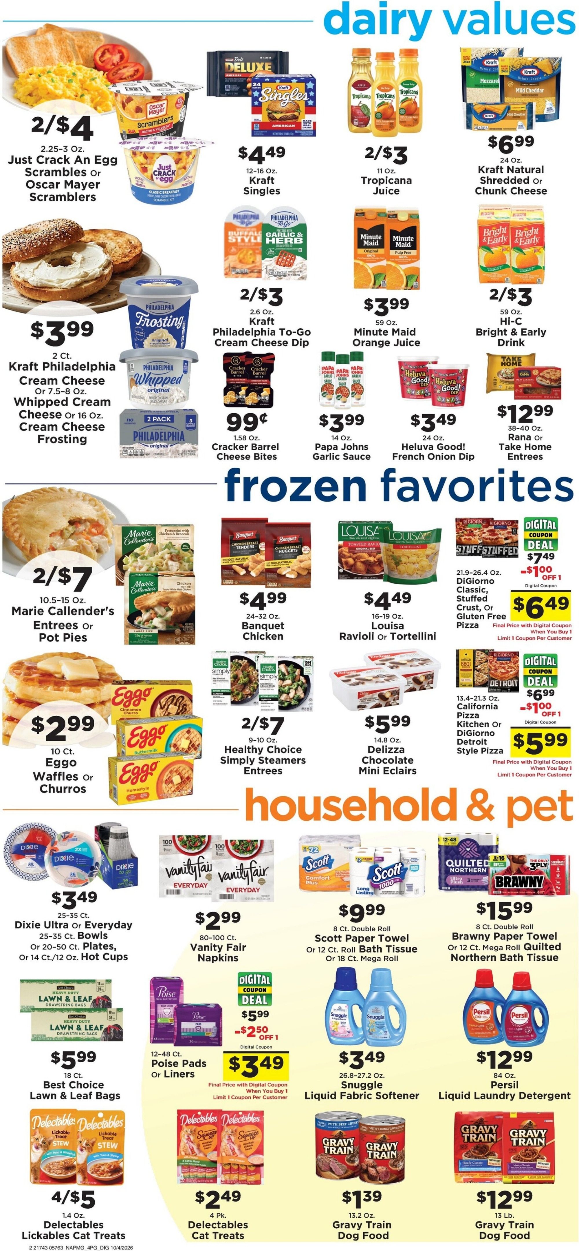 Taylorsville Country Mart Weekly Ad October 5 - 11, 2026