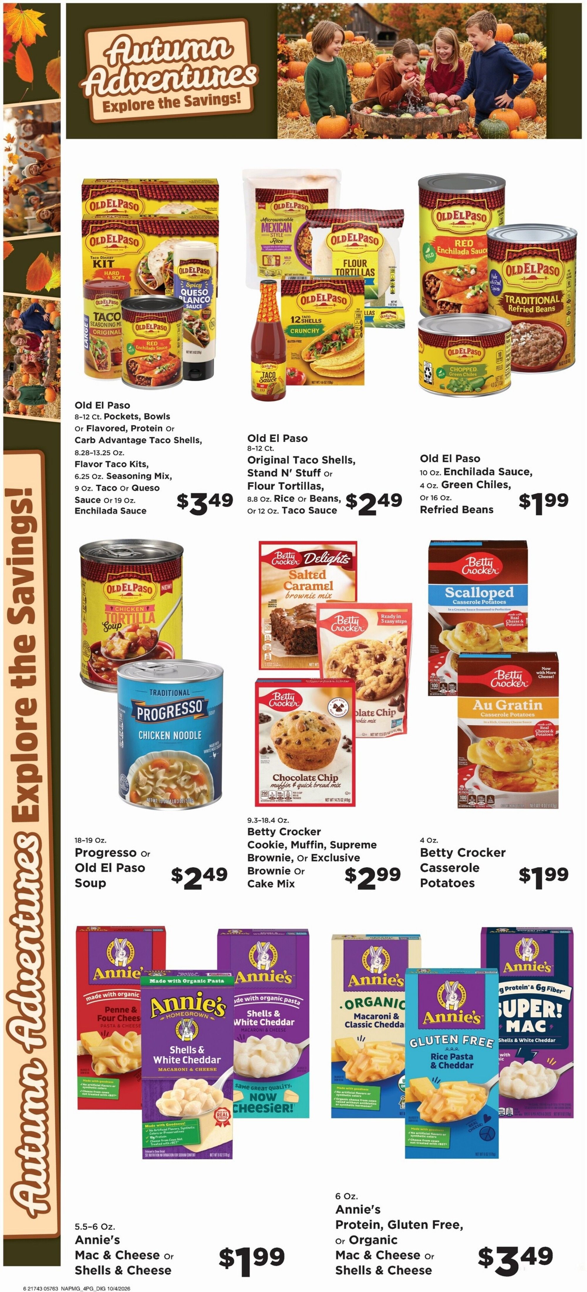 Taylorsville Country Mart Weekly Ad October 5 - 11, 2026