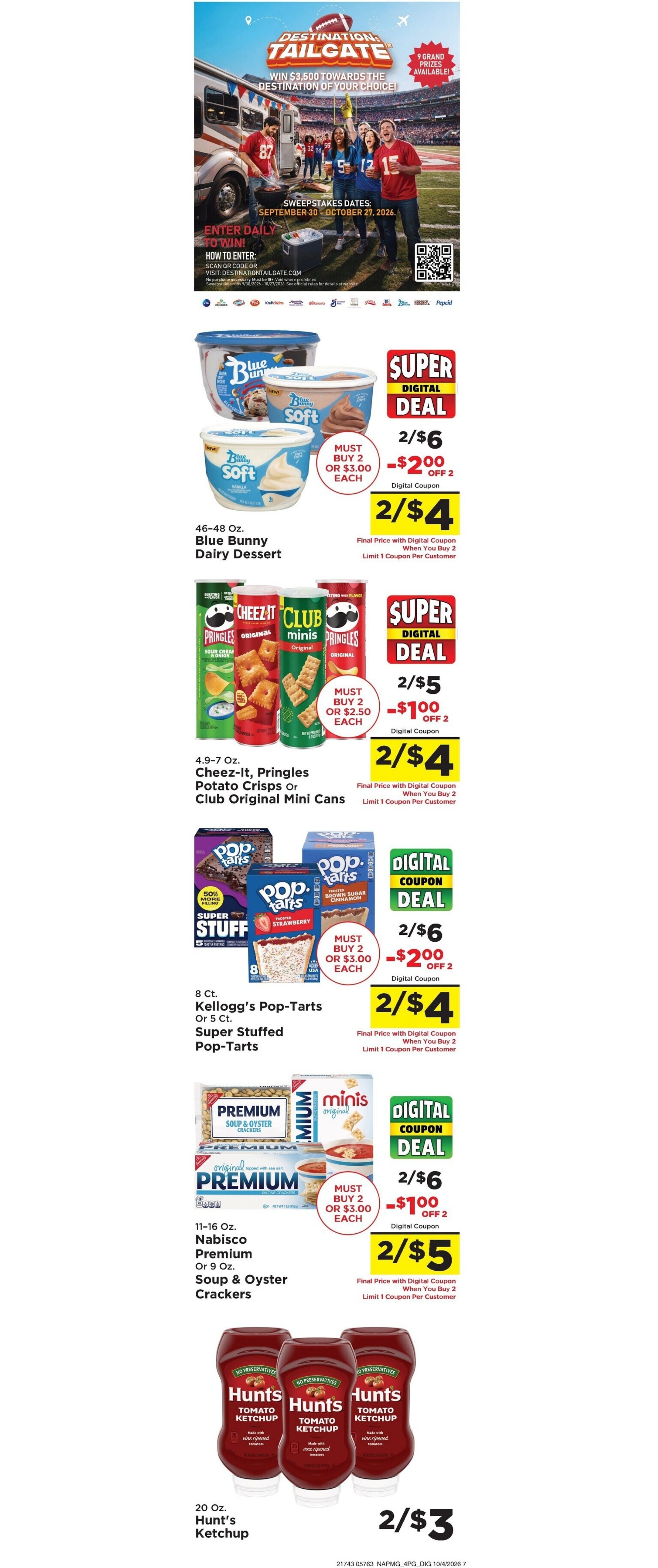 Taylorsville Country Mart Weekly Ad October 5 - 11, 2026