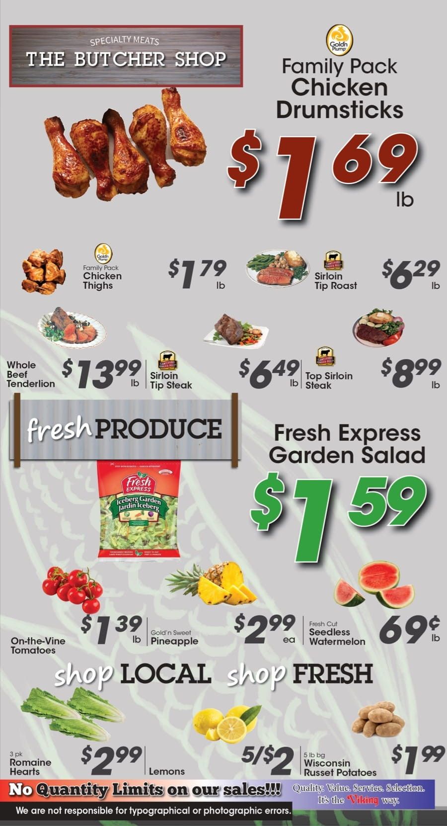 Viking Village Foods Weekly Ad October 5 - 11, 2026