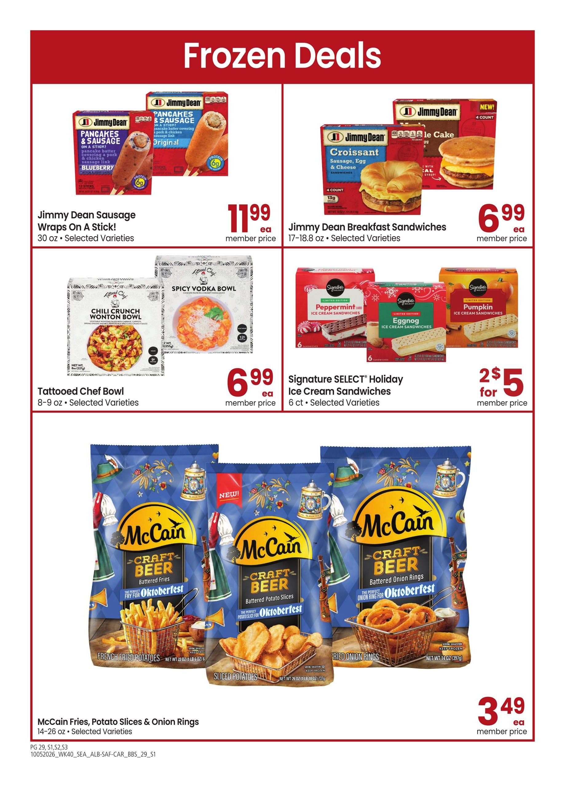 Albertsons (Moscow Area, ID) Big Book of Savings Weekly Ad October 5 - November 1, 2026