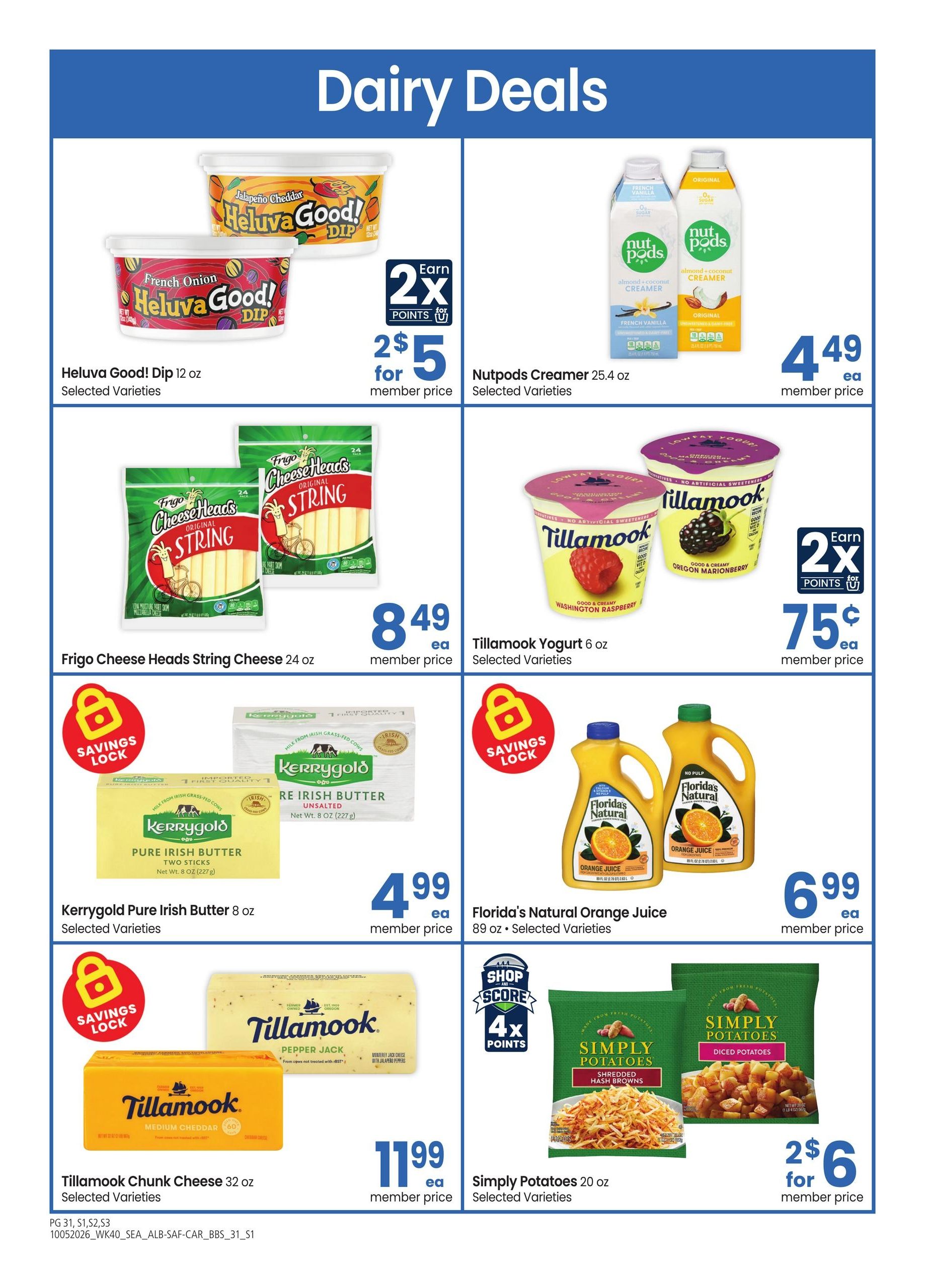 Albertsons (Moscow Area, ID) Big Book of Savings Weekly Ad October 5 - November 1, 2026