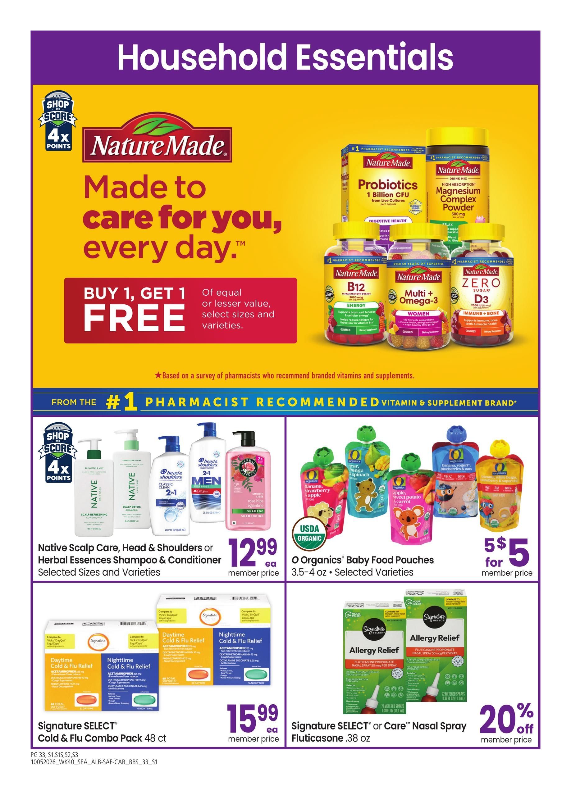 Albertsons (Moscow Area, ID) Big Book of Savings Weekly Ad October 5 - November 1, 2026