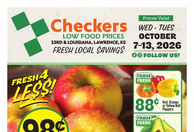 Checkers Foods Weekly Ad October 7 - 13, 2026