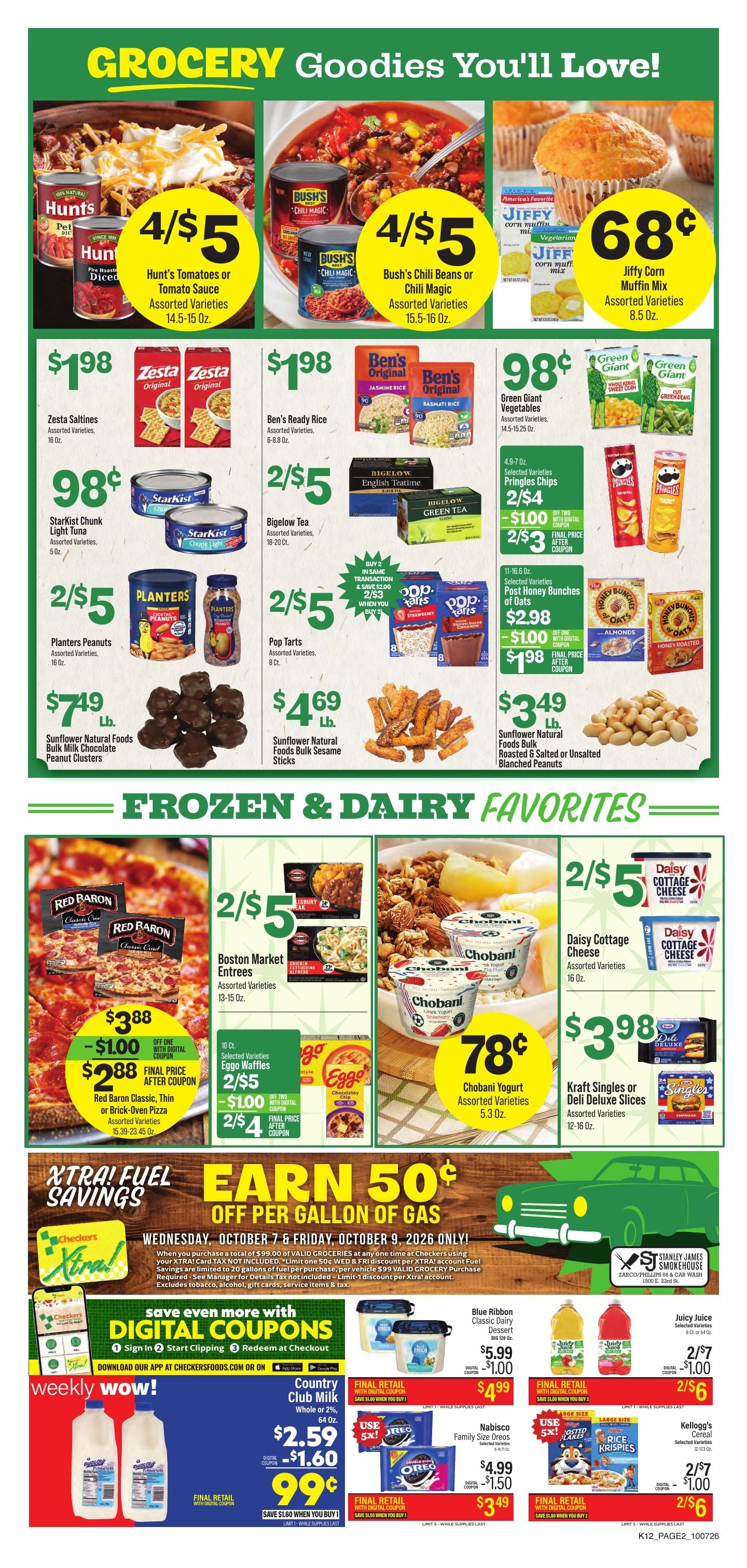Checkers Foods Weekly Ad October 7 - 13, 2026