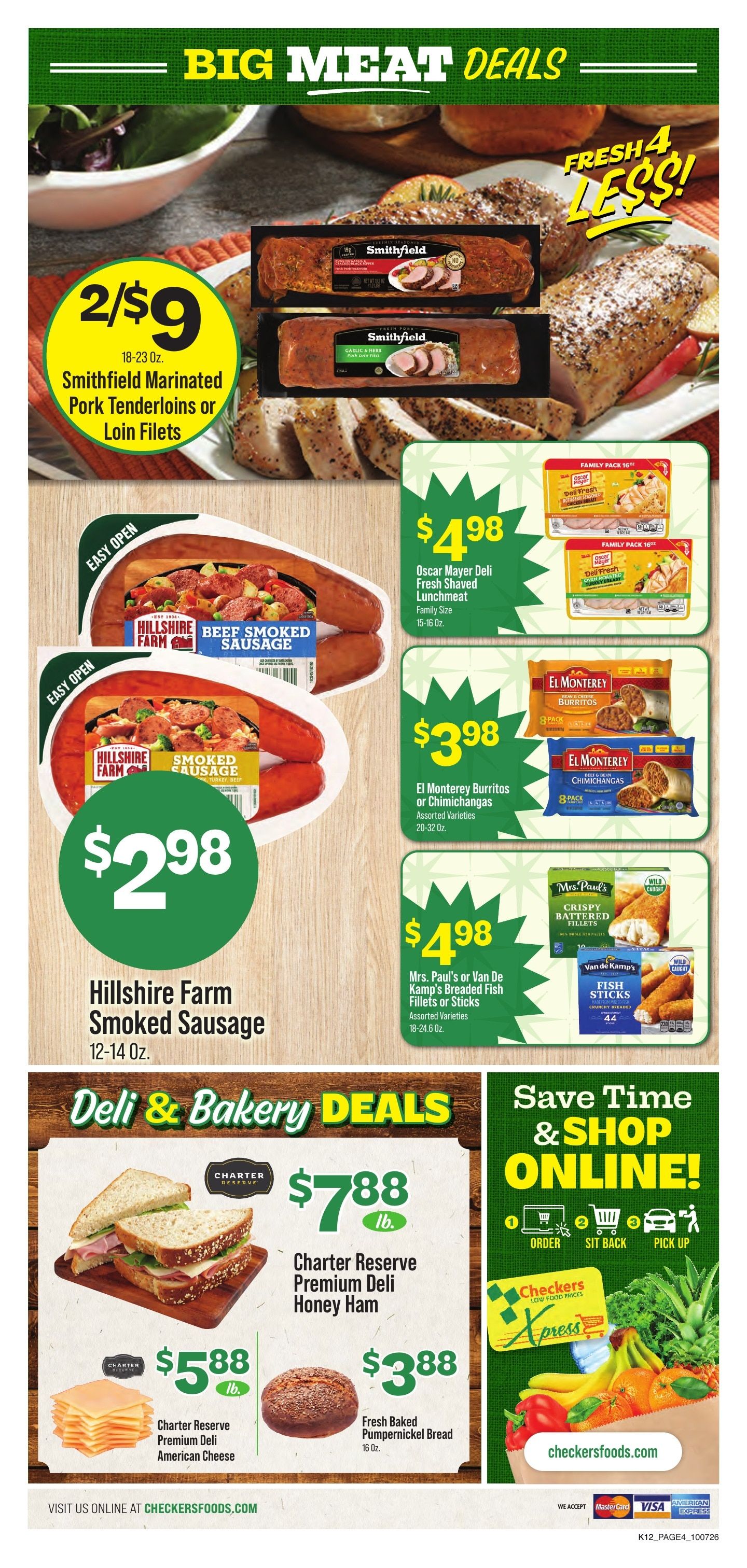 Checkers Foods Weekly Ad October 7 - 13, 2026